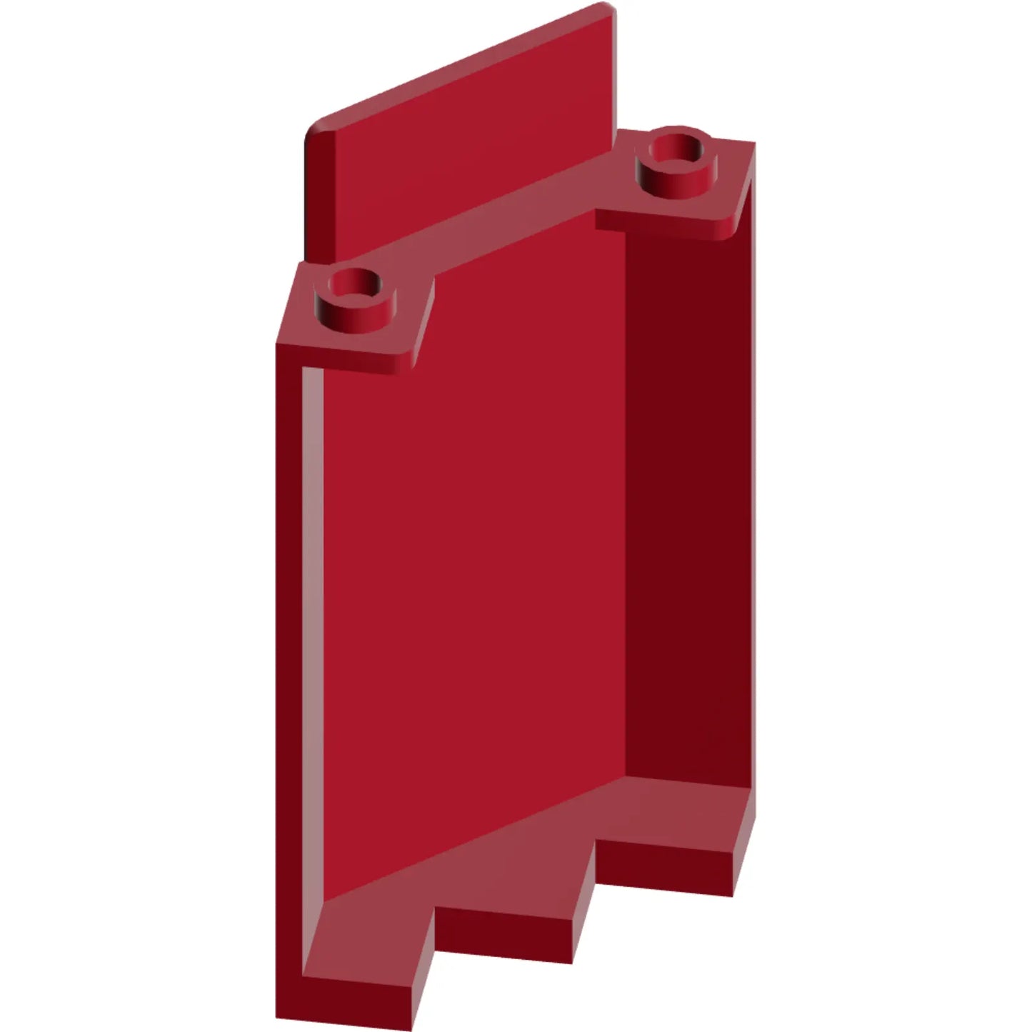 Part 87421 - Panel 3 x 3 x 6 Corner Wall without Bottom Indentations