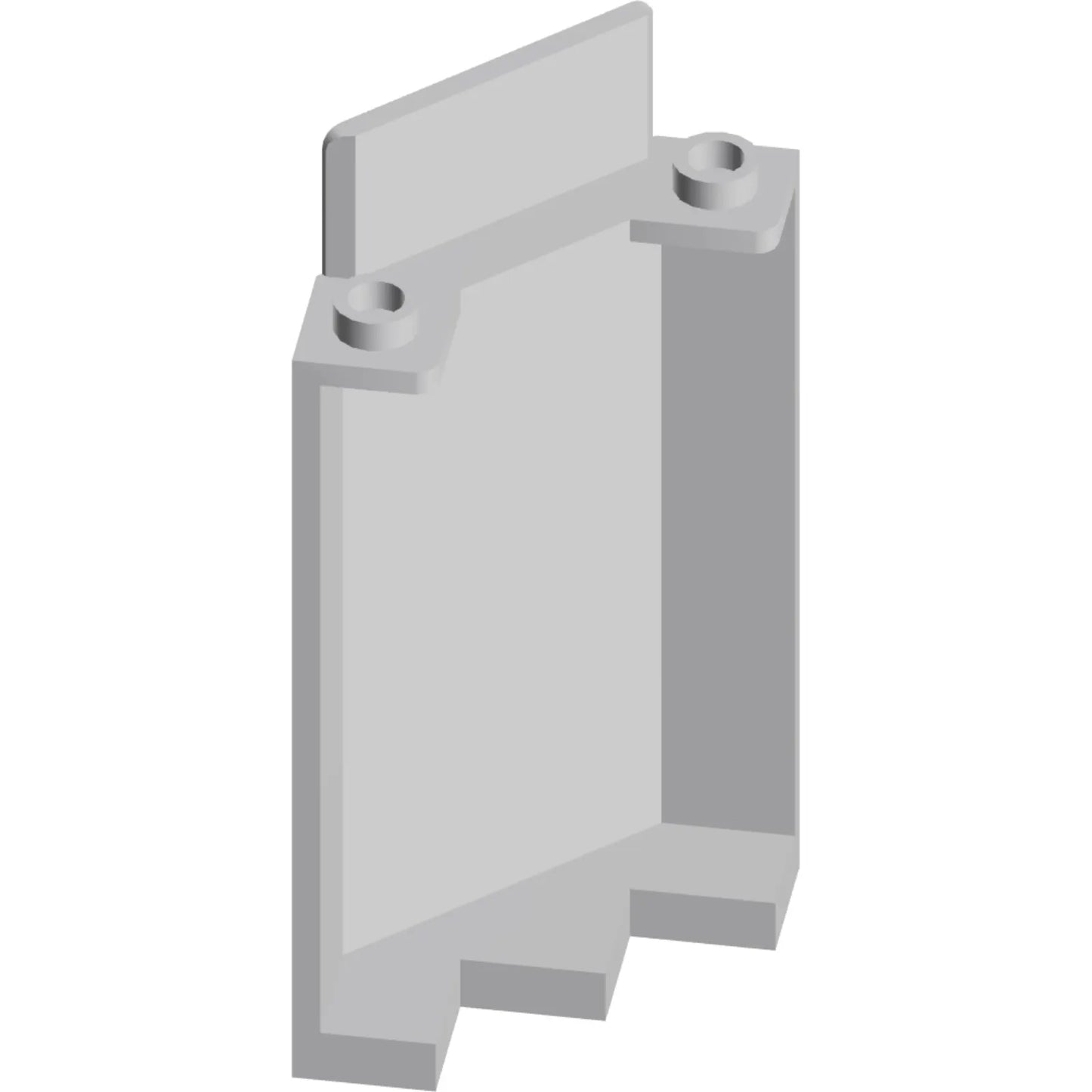 Part 87421 - Panel 3 x 3 x 6 Corner Wall without Bottom Indentations