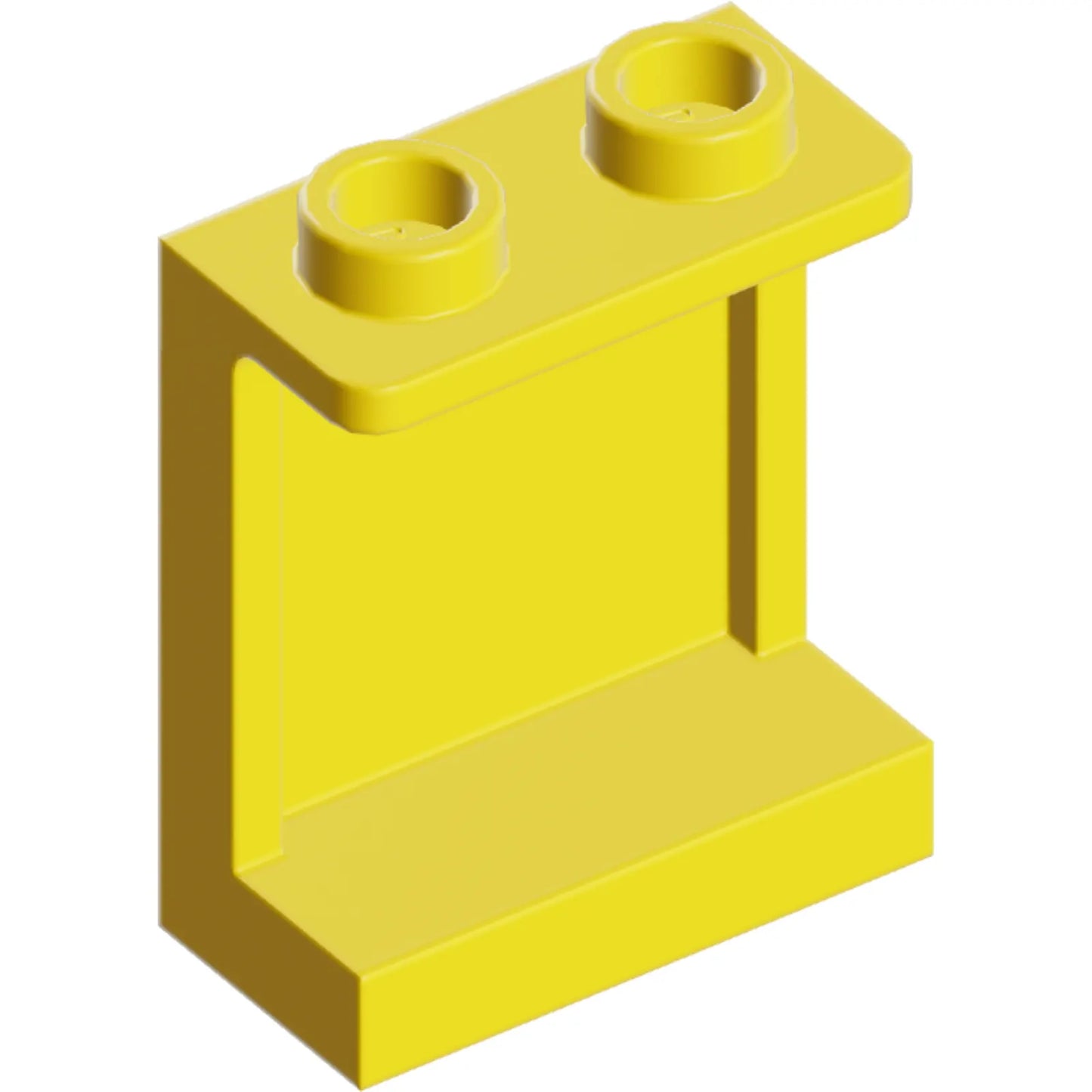 Part 87552 - Panel 1 x 2 x 2 with Side Supports - Hollow Studs