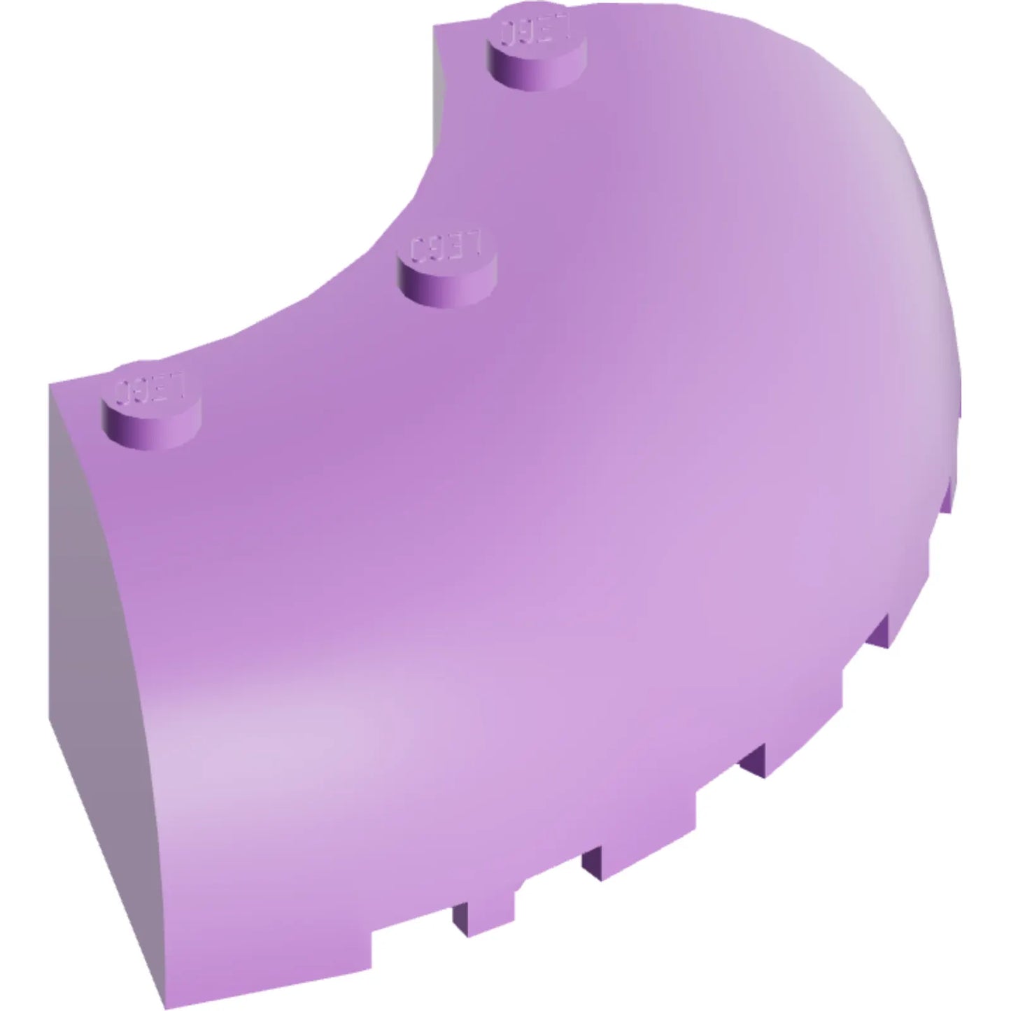 Part 87559 - Brick, Round Corner 6 x 6 x 2