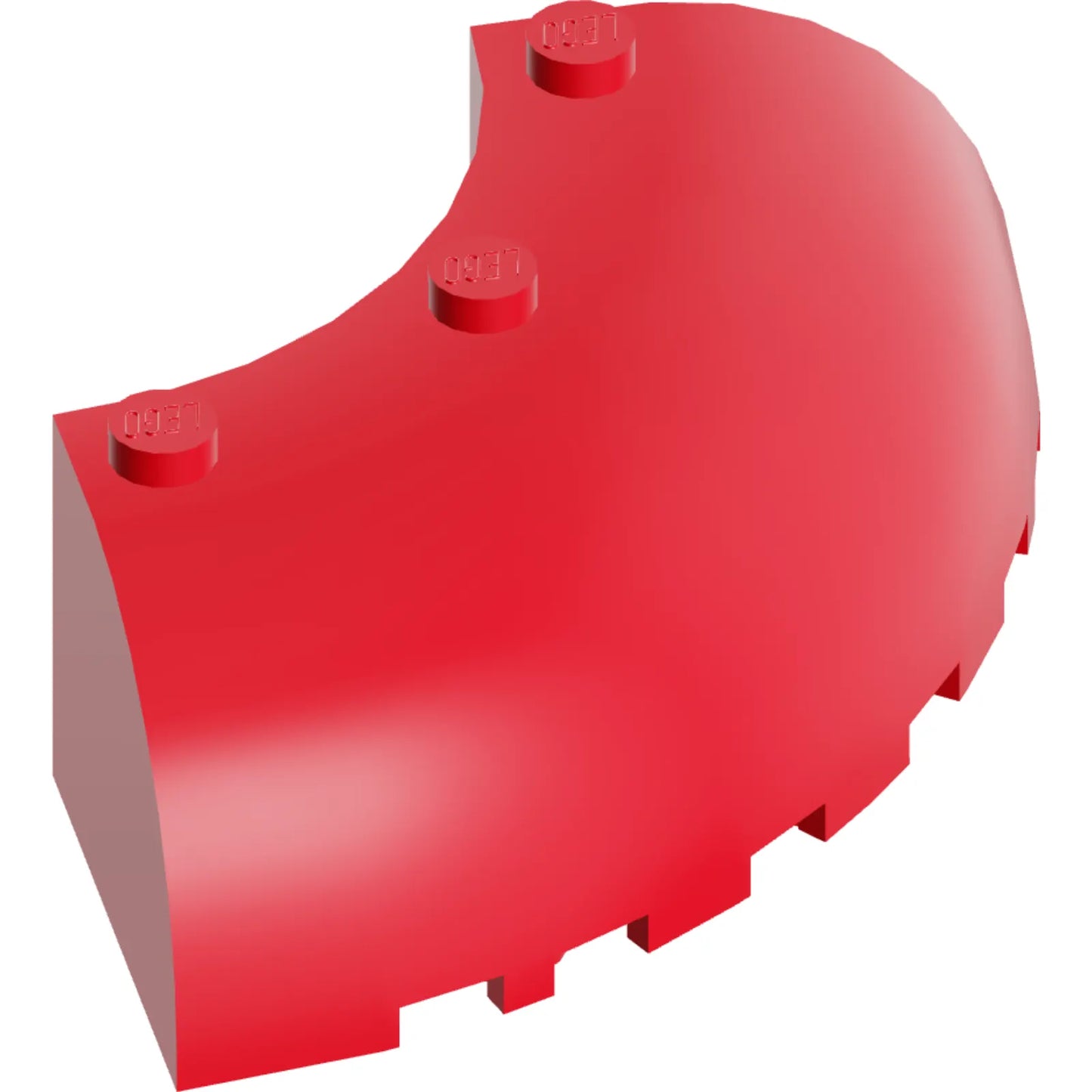 Part 87559 - Brick, Round Corner 6 x 6 x 2