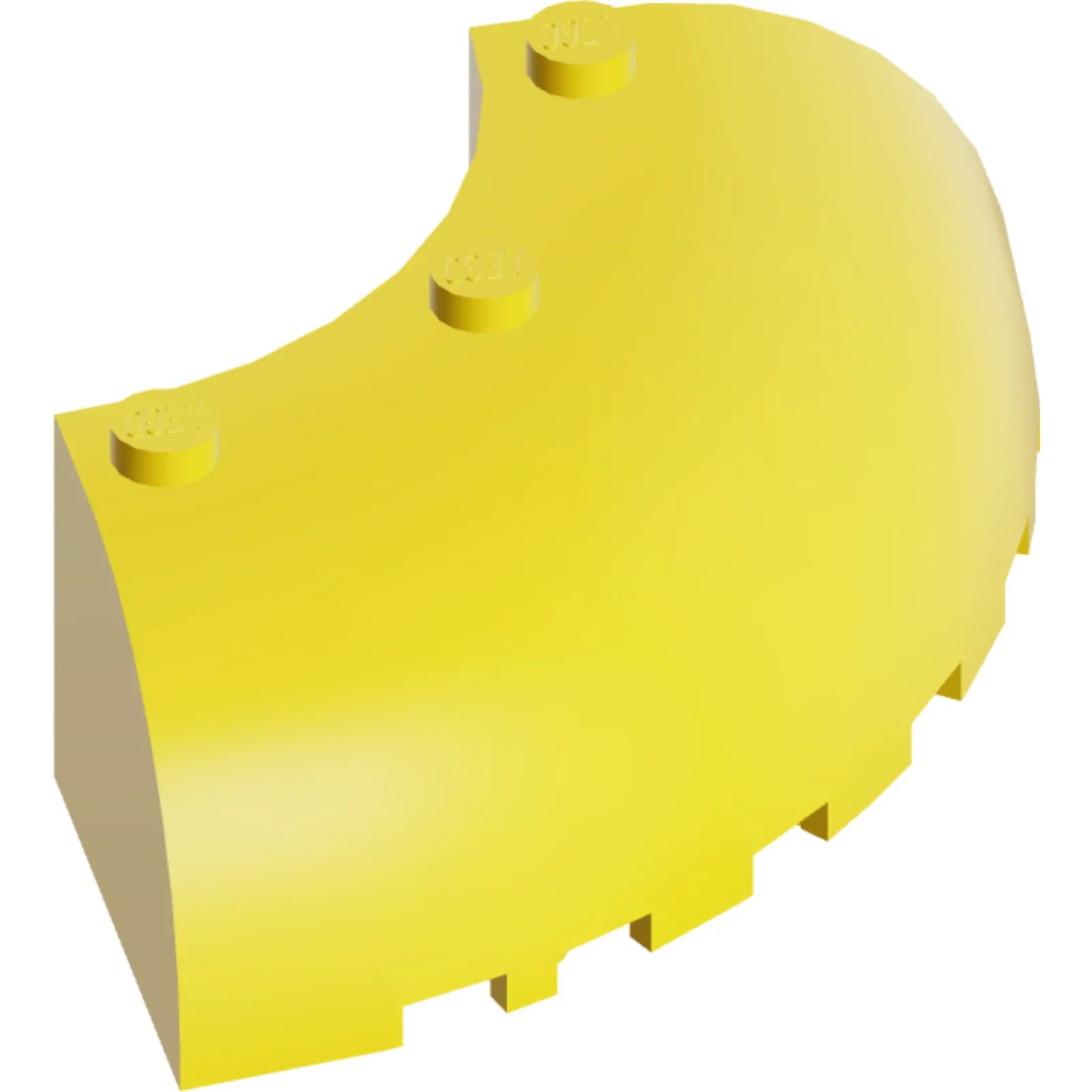 Part 87559 - Brick, Round Corner 6 x 6 x 2