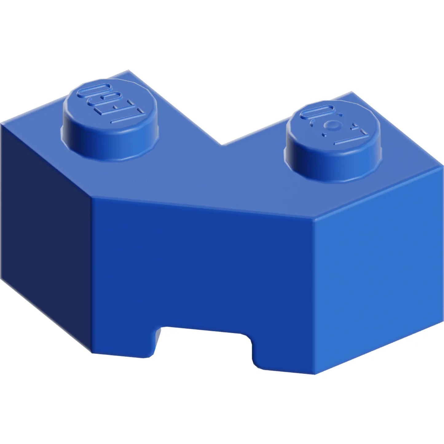 Part 87620 - Brick, Modified Facet 2 x 2