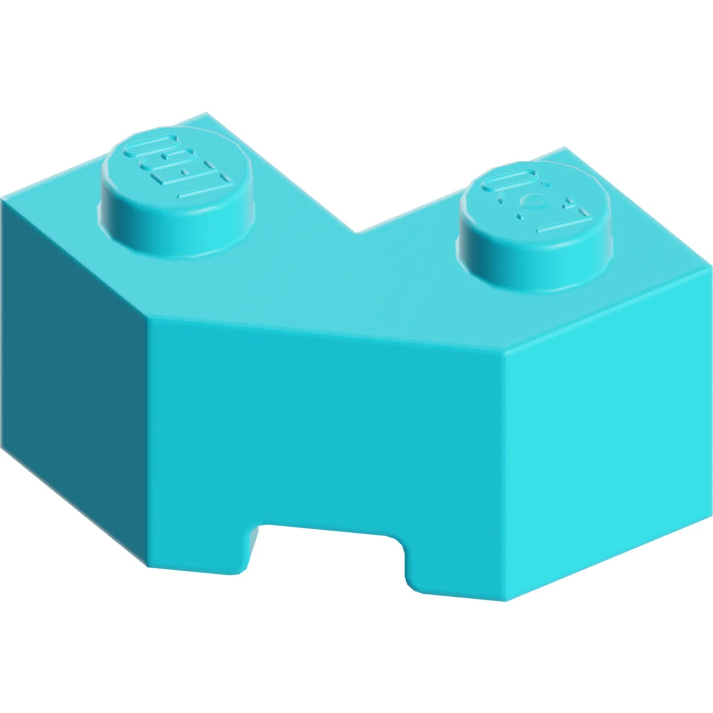 Part 87620 - Brick, Modified Facet 2 x 2