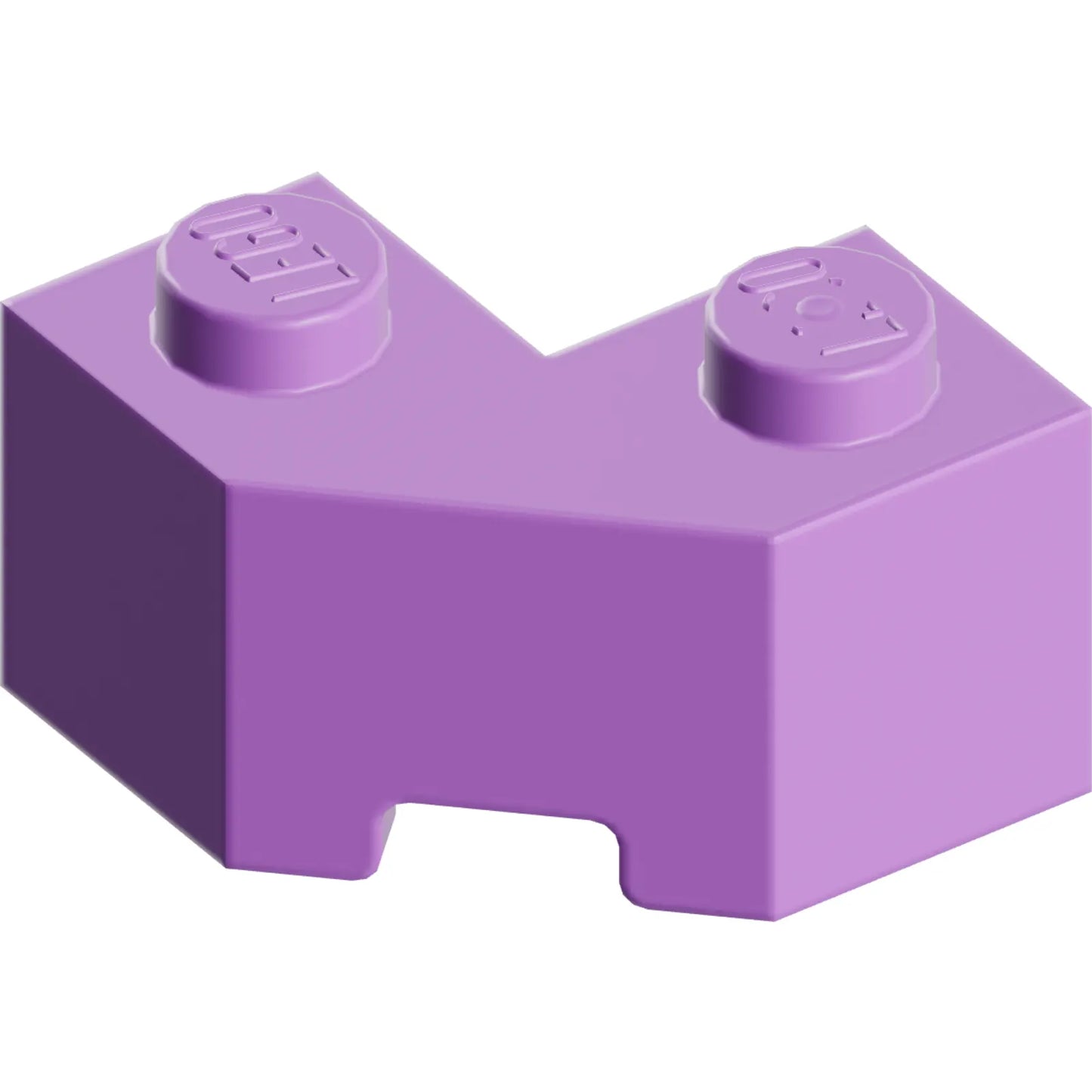 Part 87620 - Brick, Modified Facet 2 x 2
