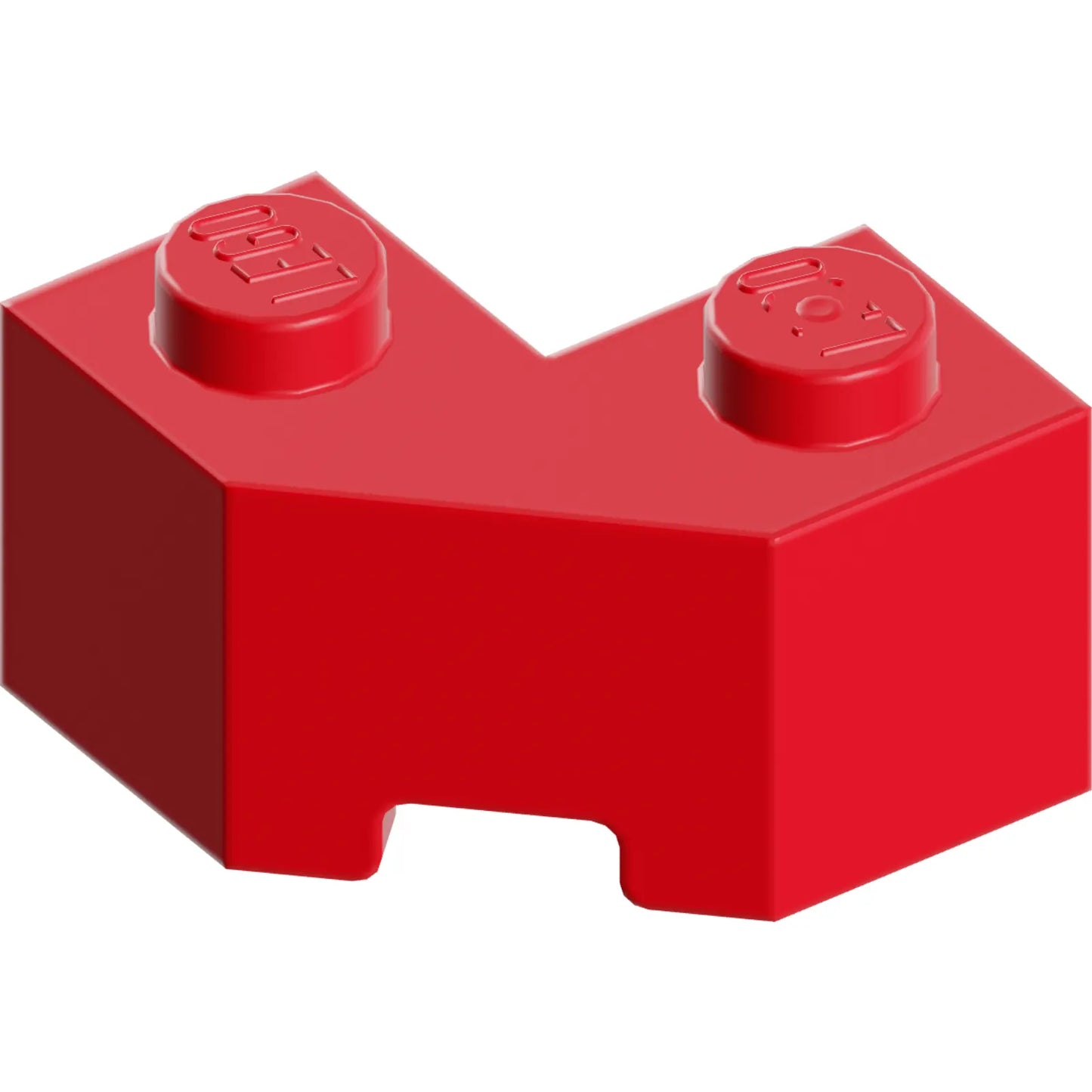 Part 87620 - Brick, Modified Facet 2 x 2