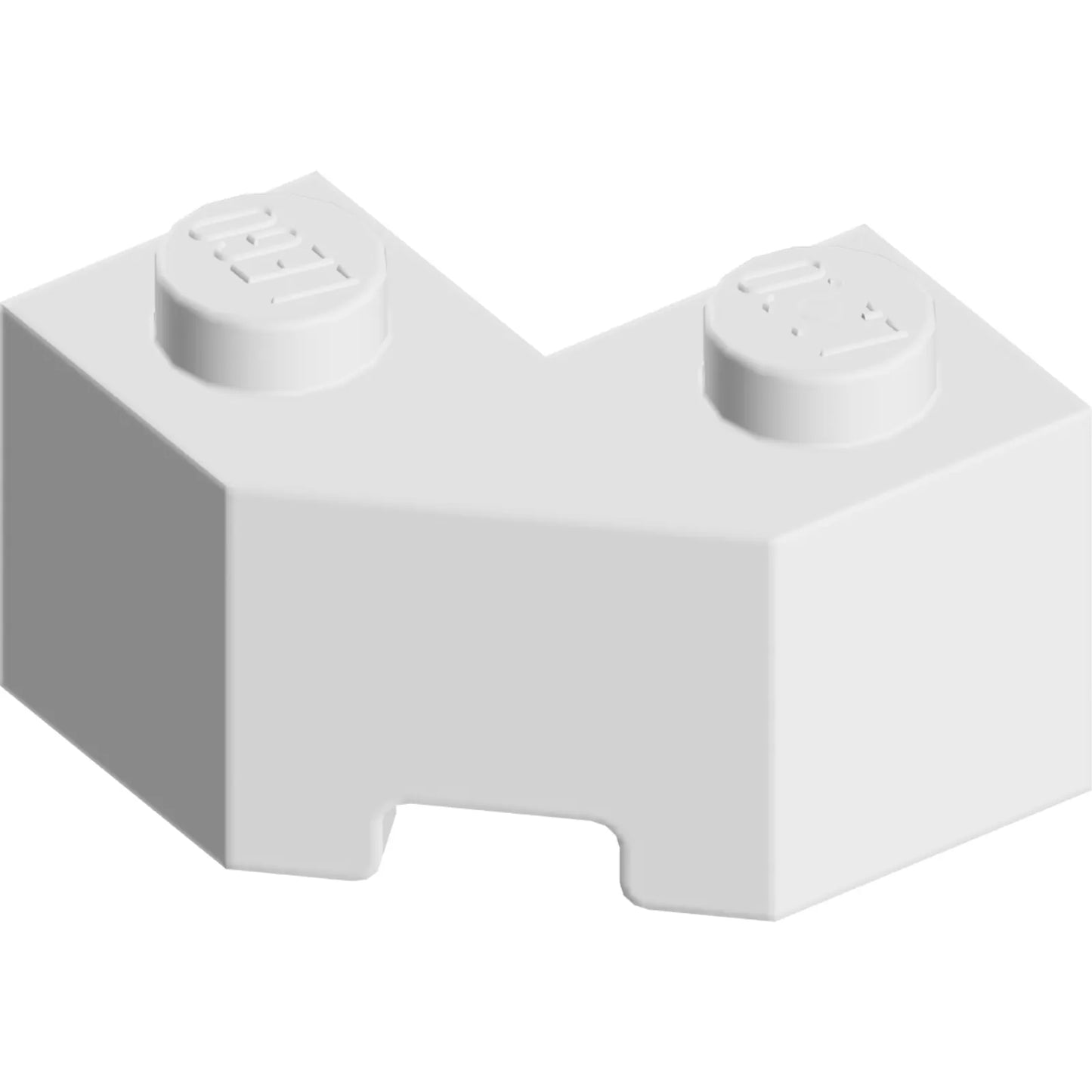 Part 87620 - Brick, Modified Facet 2 x 2