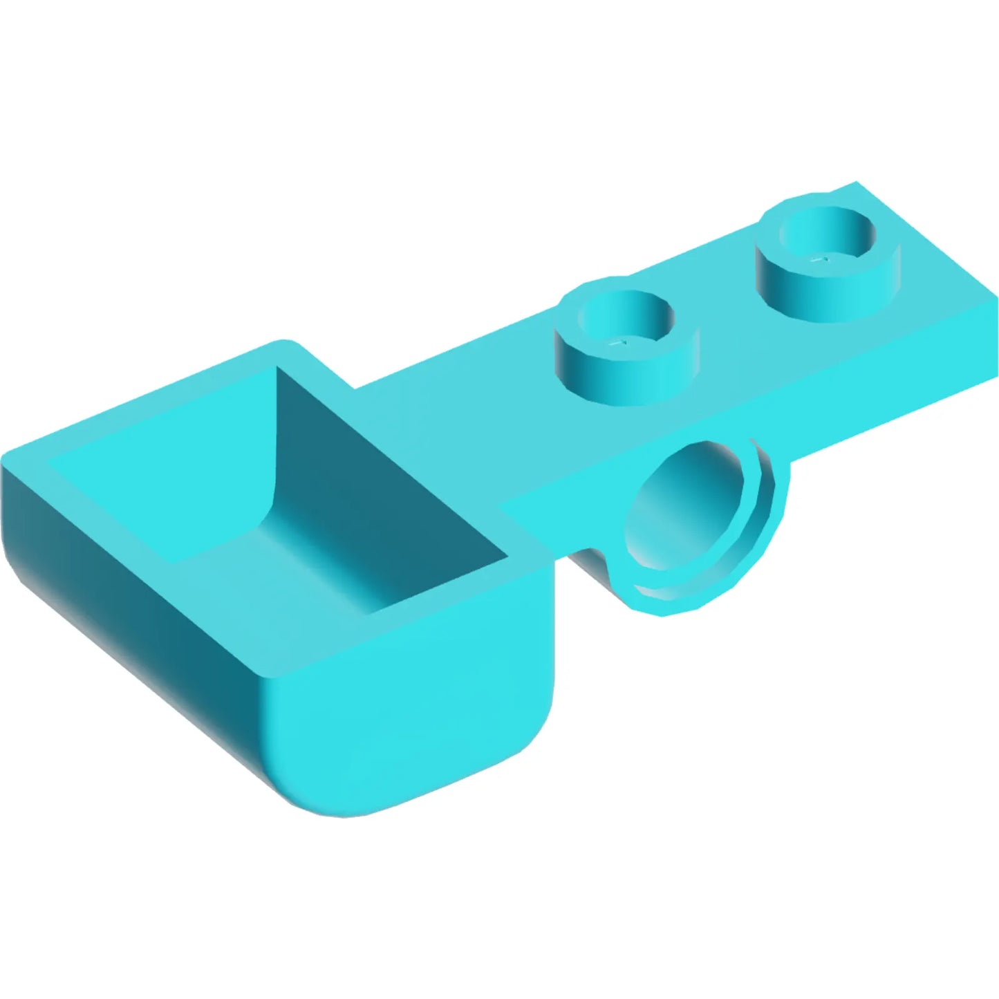 Part 88289 - Plate, Modified 1 x 2 with Pin Hole and Bucket (Catapult)
