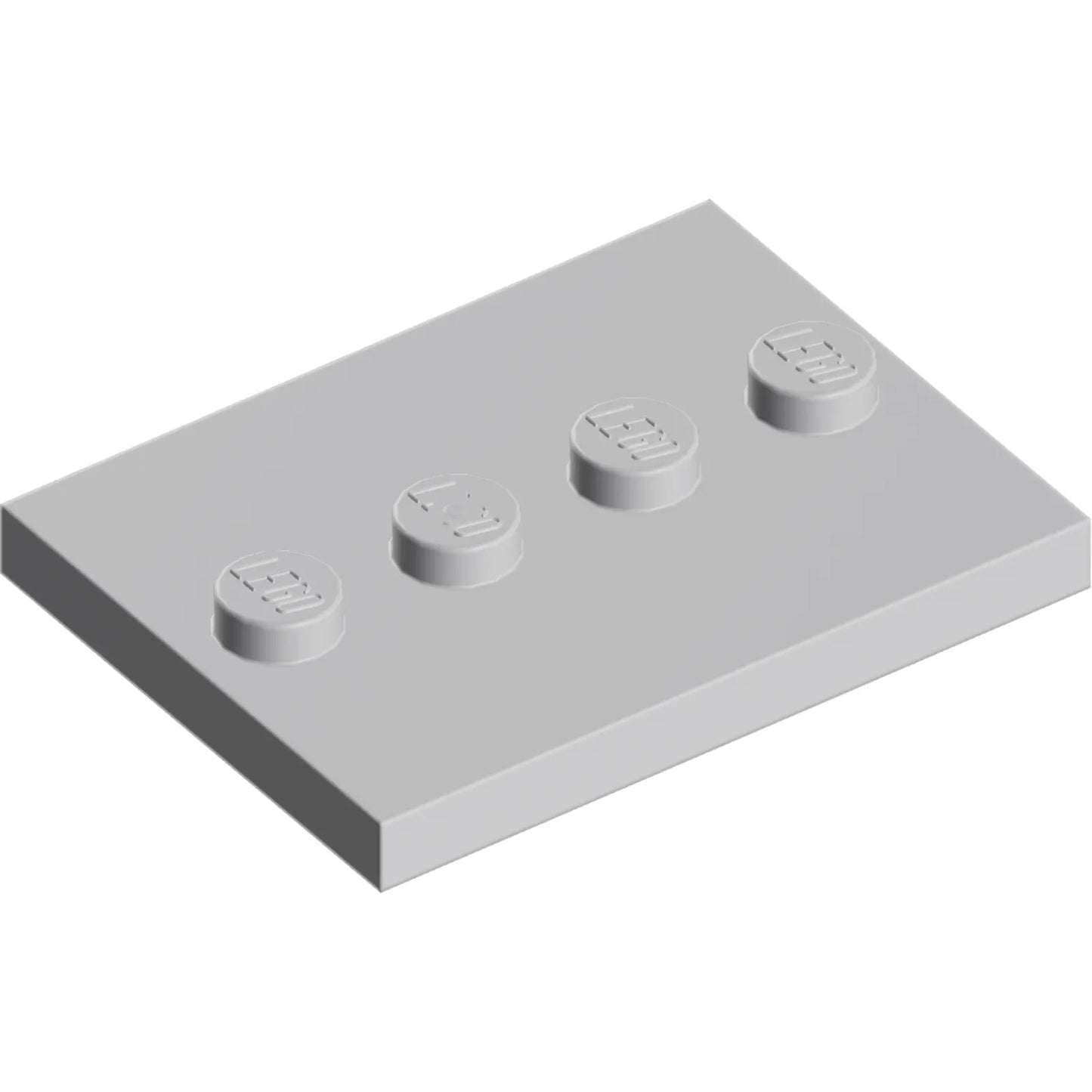 Part 88646 - Tile, Modified 3 x 4 with 4 Studs in Center