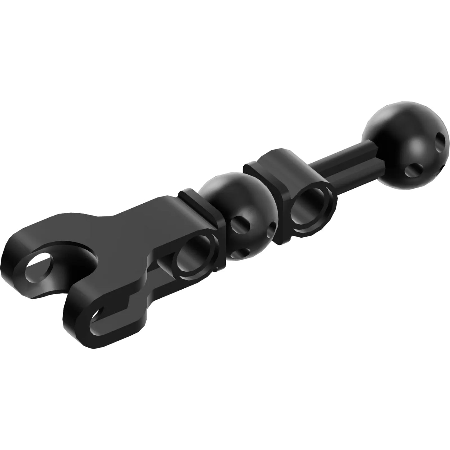 Part 90607 - Hero Factory Arm / Leg with Ball Joint on Axle and Ball Socket and 2 Pin Holes