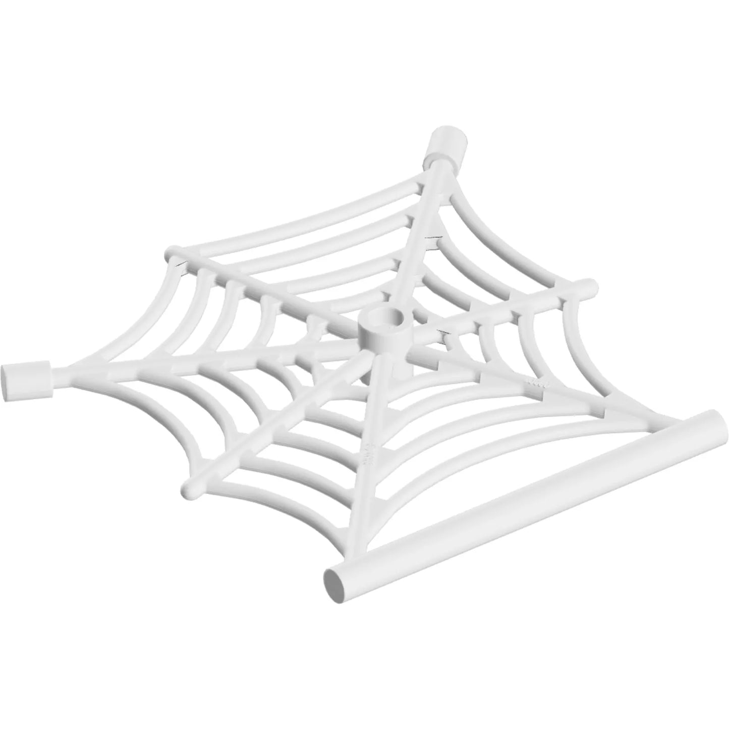 Part 90981 - Spider Web Flat with Hollow Stud, Bar Ends, and Bar