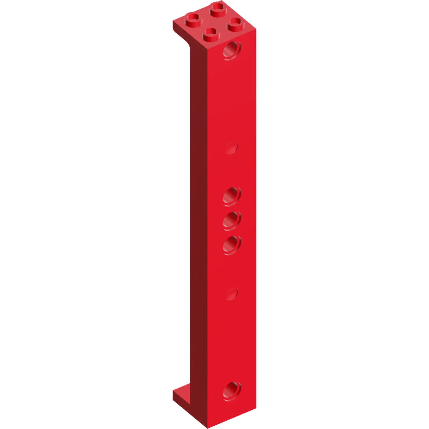 Part 91176 - Support 2 x 2 x 13 with 5 Pin Holes