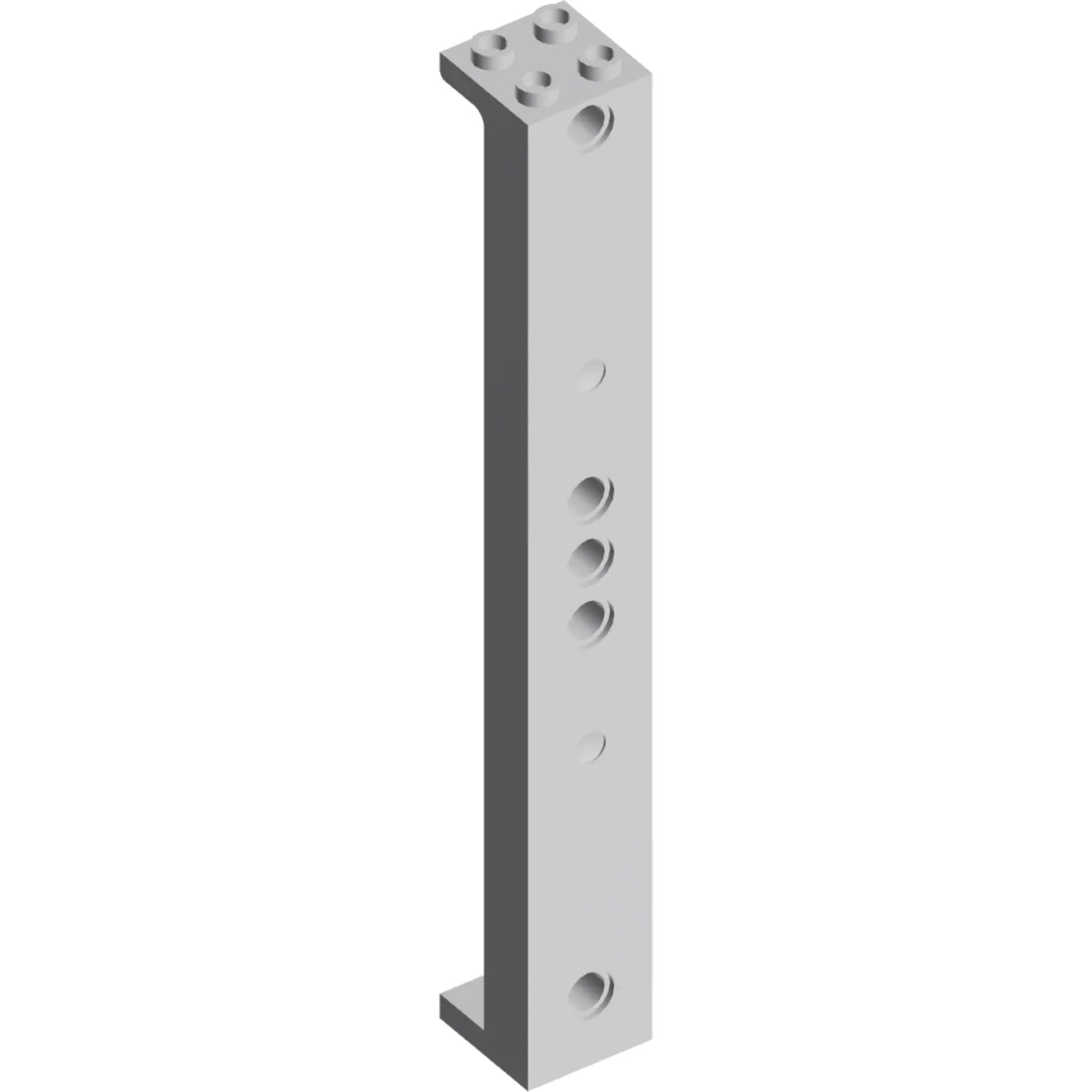 Part 91176 - Support 2 x 2 x 13 with 5 Pin Holes