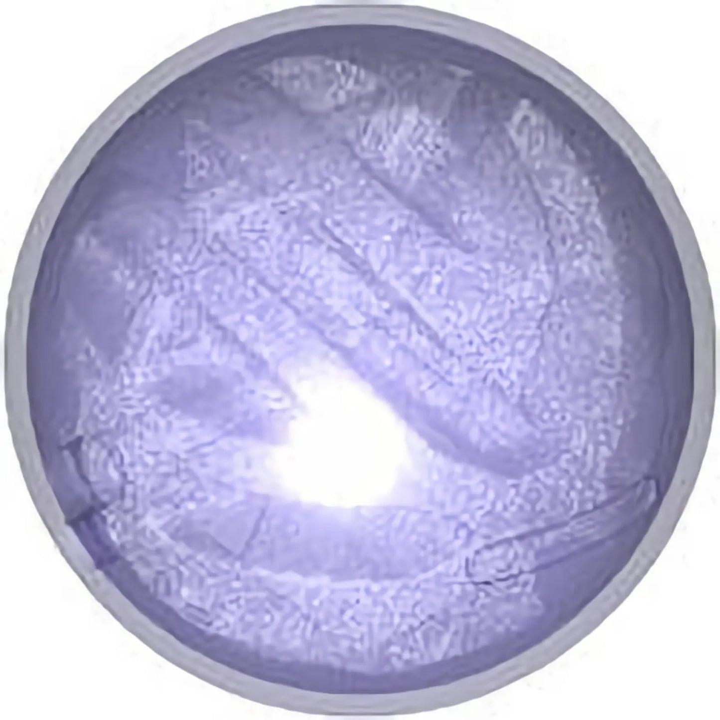 Part 92534pb02 - Ball, Hard Plastic 19mm D. with Molded Satin Trans-Clear Slotted Inner Ball Pattern (Ninjago Dragon Power Element)