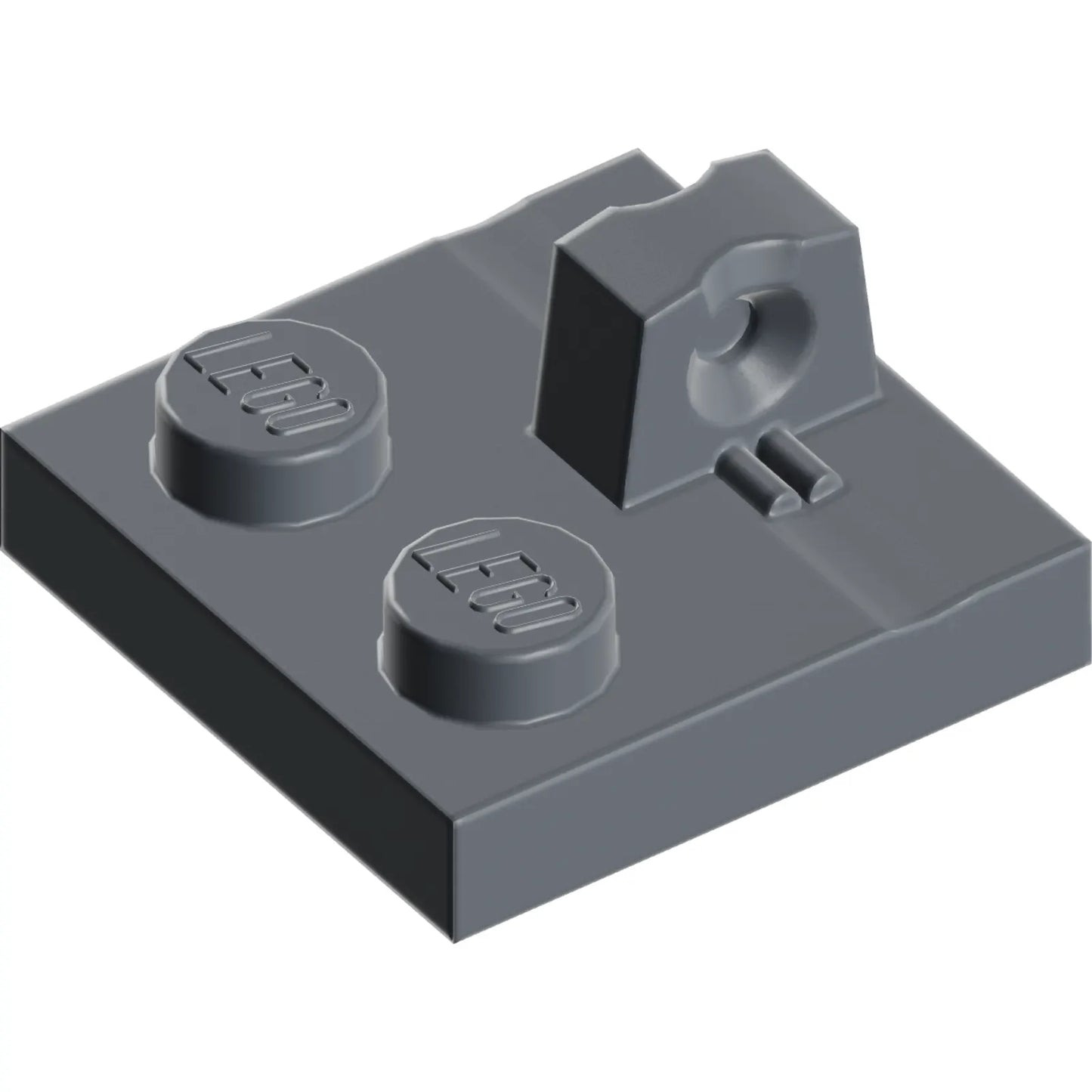 Part 92582 - Hinge Plate 2 x 2 Locking with 1 Finger on Top