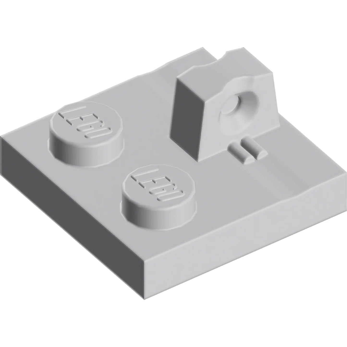 Part 92582 - Hinge Plate 2 x 2 Locking with 1 Finger on Top