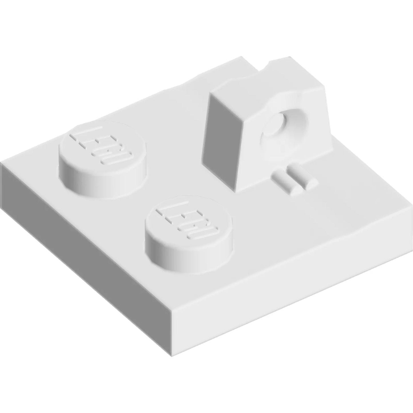 Part 92582 - Hinge Plate 2 x 2 Locking with 1 Finger on Top