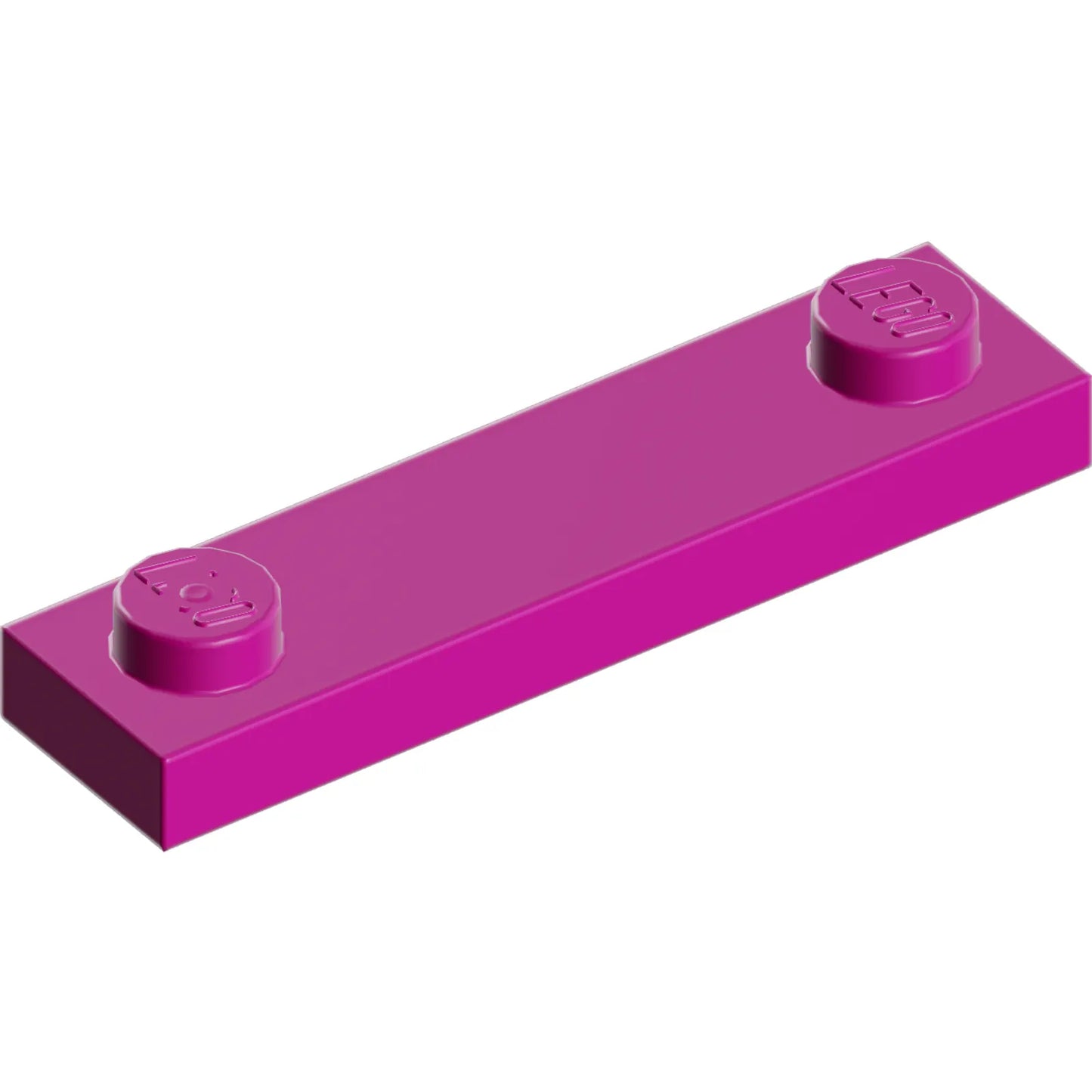 Part 92593 - Plate, Modified 1 x 4 with 2 Studs without Groove