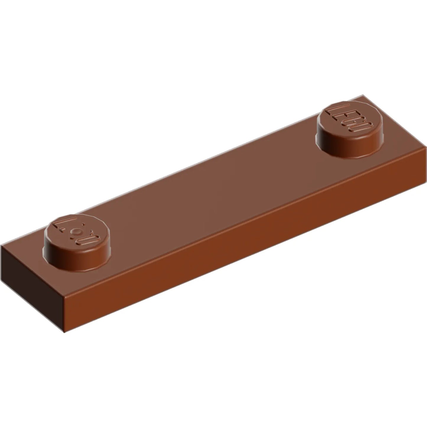 Part 92593 - Plate, Modified 1 x 4 with 2 Studs without Groove