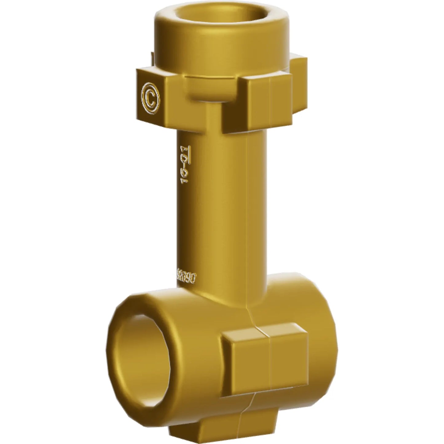 Part 92690 - Bar 1L with Top Stud and 2 Side Studs (Connector Perpendicular)