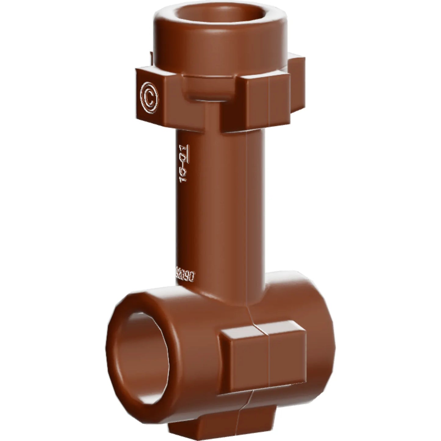 Part 92690 - Bar 1L with Top Stud and 2 Side Studs (Connector Perpendicular)