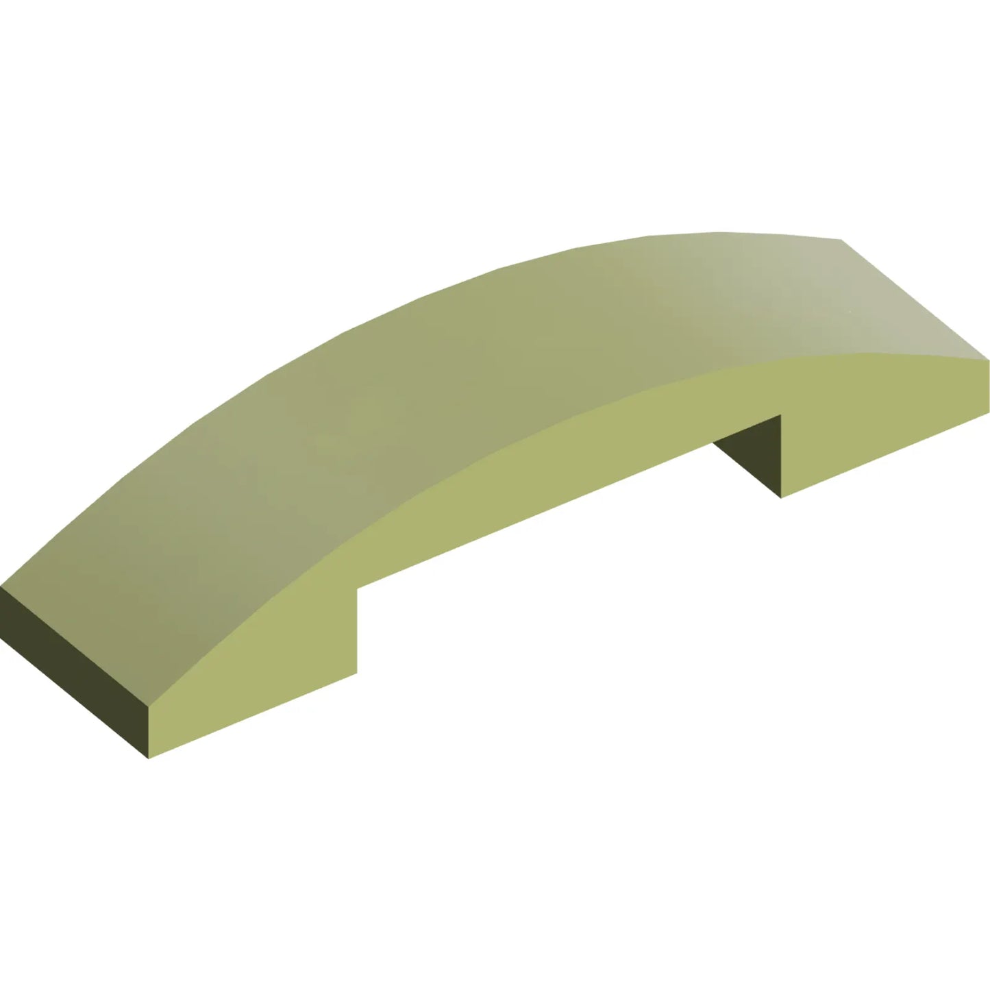 Part 93273 - Slope, Curved 4 x 1 x 2/3 Double