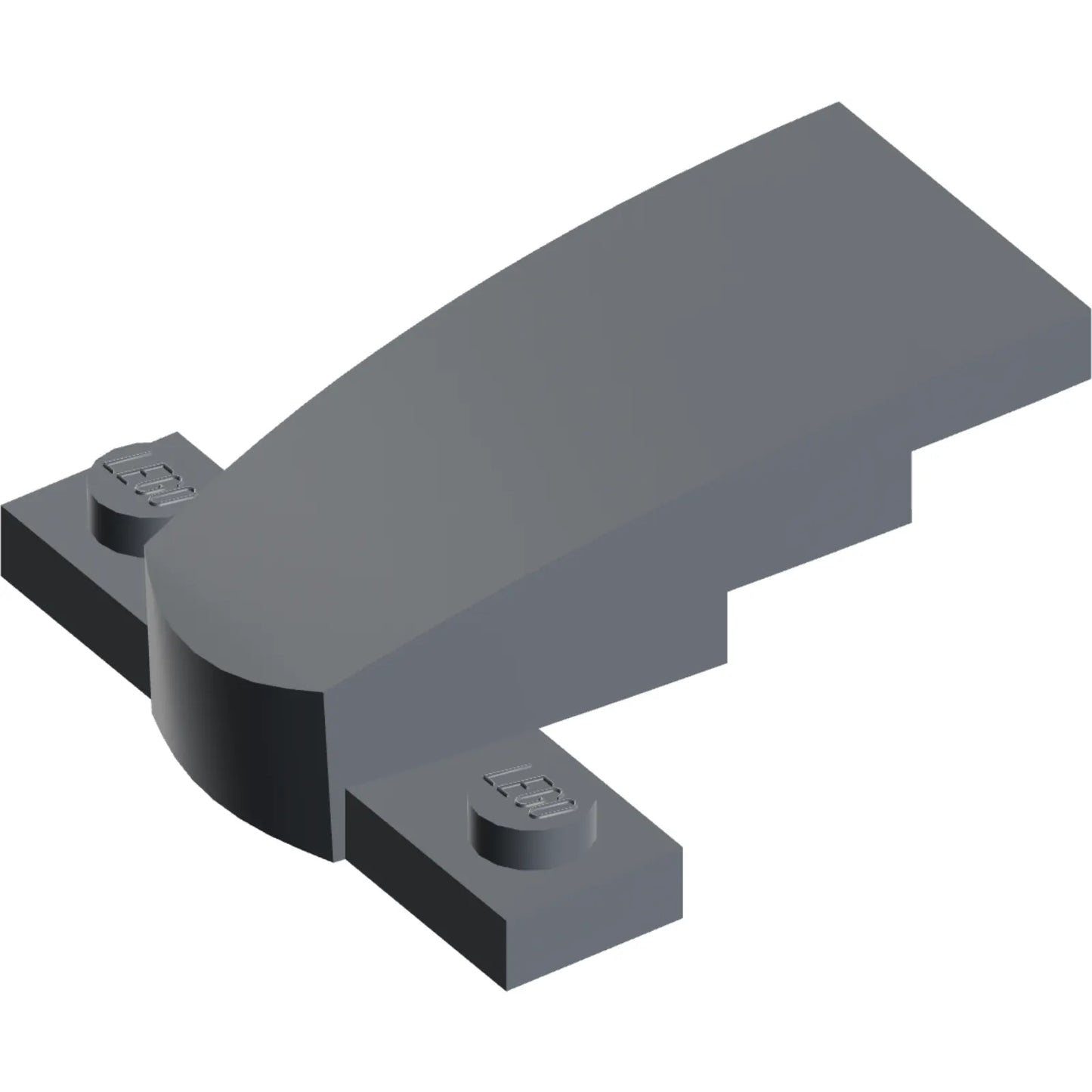 Part 93589 - Wedge 4 x 2 x 1 1/3 with 1 x 4 Base