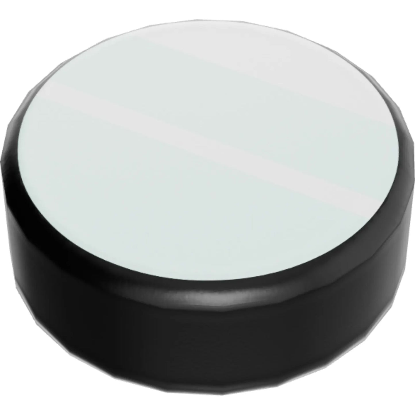 Part 98138pb293 - Tile, Round 1 x 1 with White Reflection Lines on Light Aqua Background Pattern (Super Mario Kamek Lens)