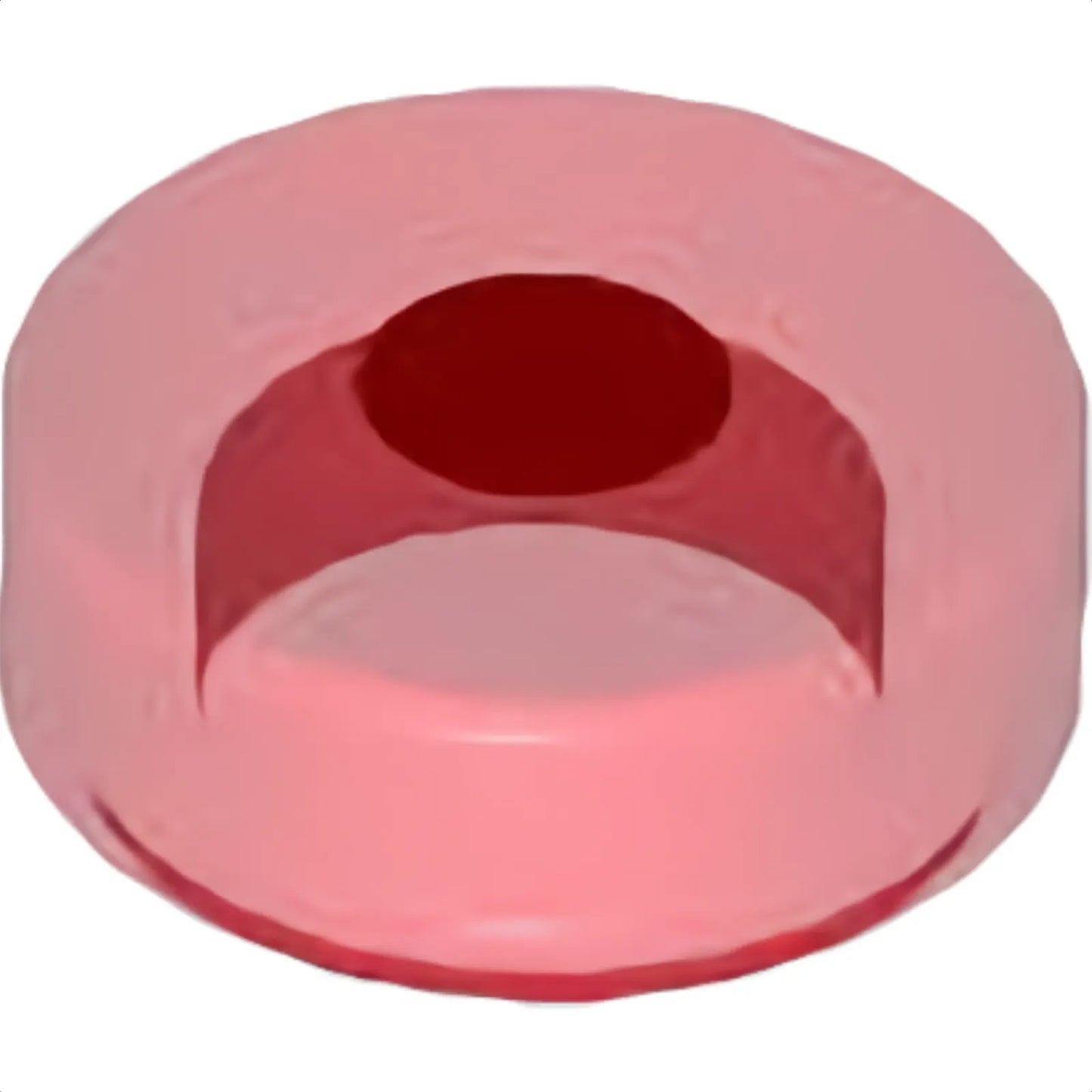 Part 98138pb439 - Tile, Round 1 x 1 with Red Dot Pattern