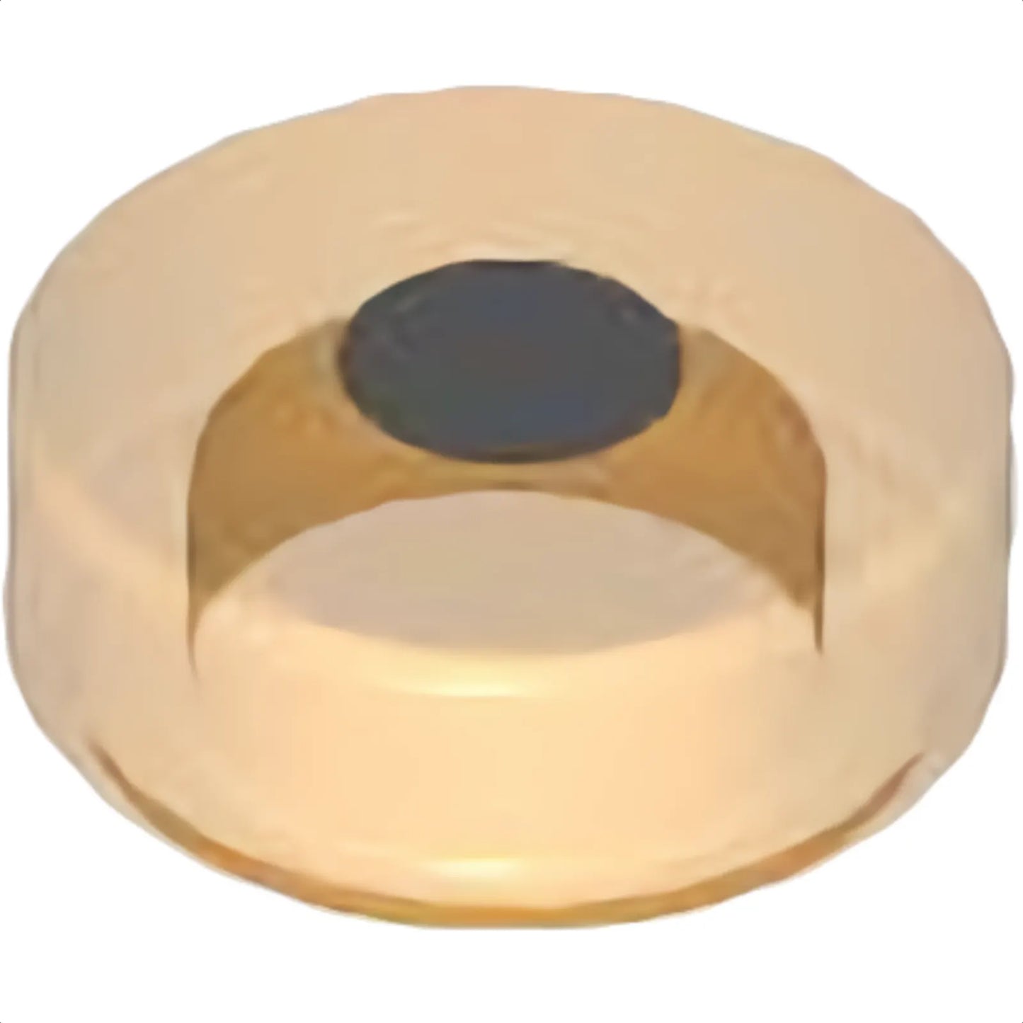 Part 98138pb440 - Tile, Round 1 x 1 with Silver Dot Pattern