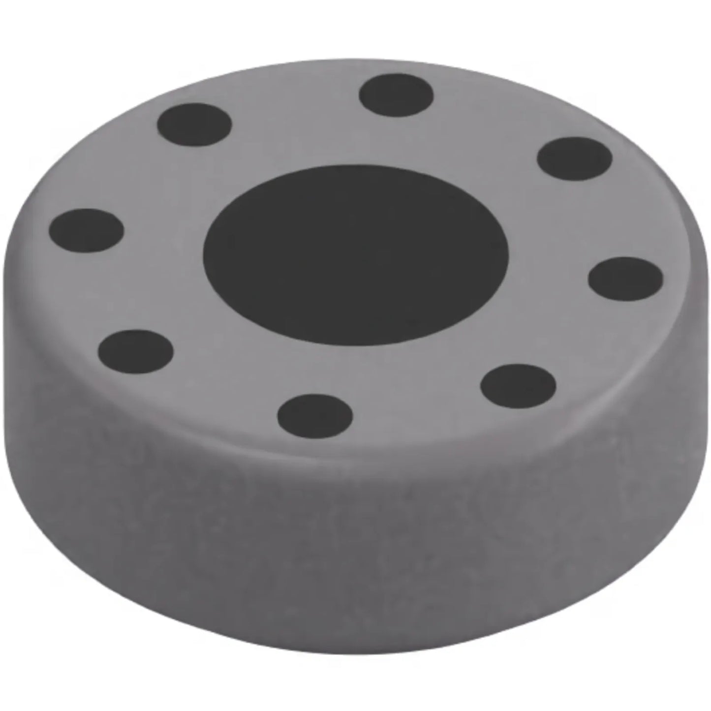 Part 98138pb459 - Tile, Round 1 x 1 with Black Center Circle and 8 Dots Pattern