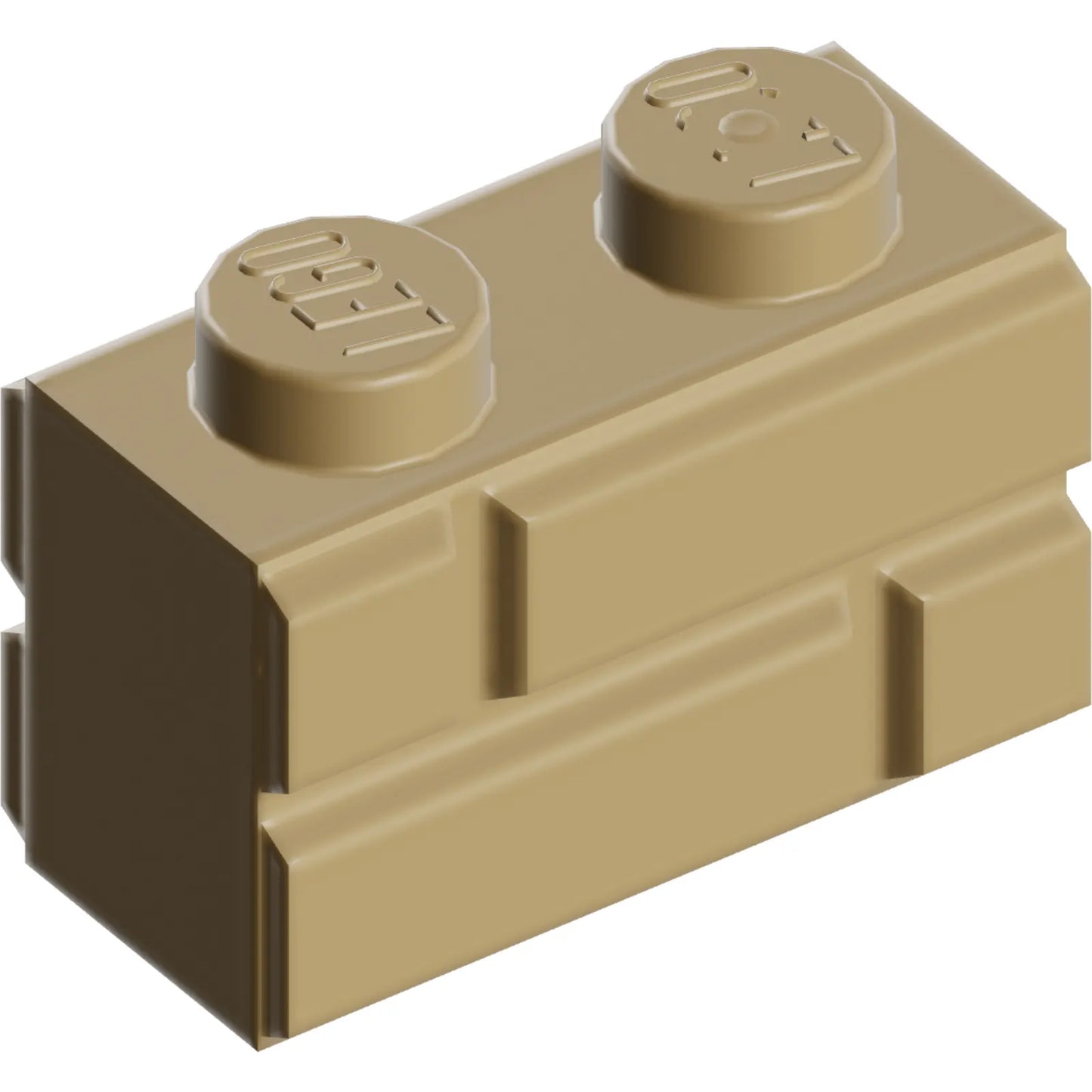 Part 98283 - Brick, Modified 1 x 2 with Masonry Profile