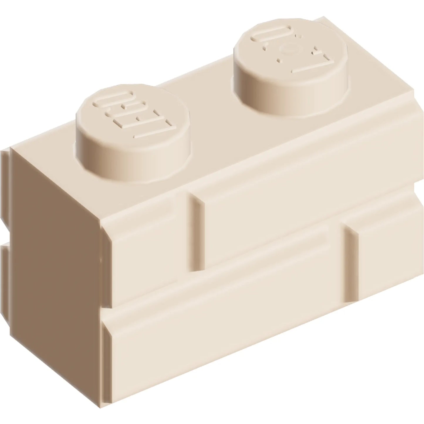 Part 98283 - Brick, Modified 1 x 2 with Masonry Profile