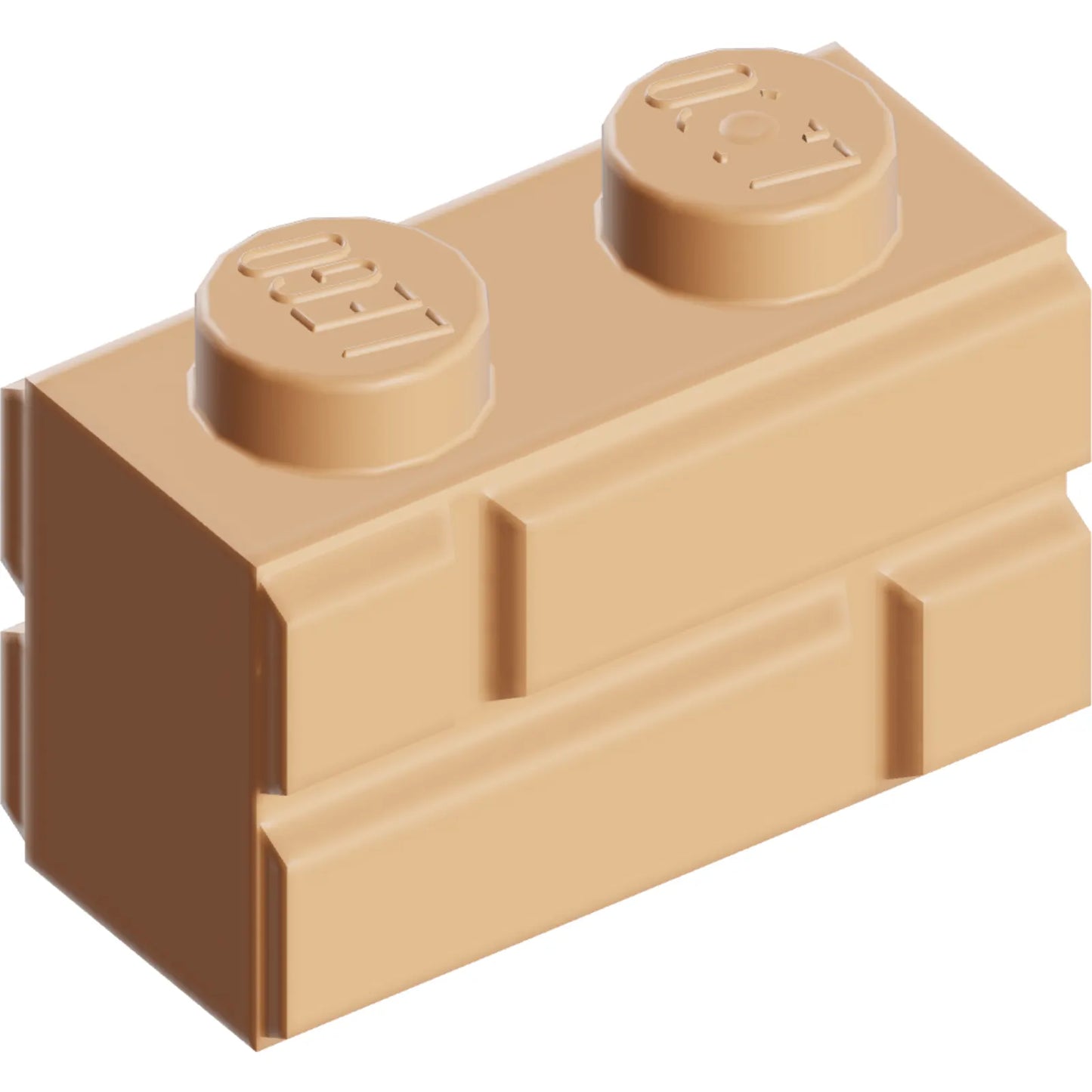 Part 98283 - Brick, Modified 1 x 2 with Masonry Profile