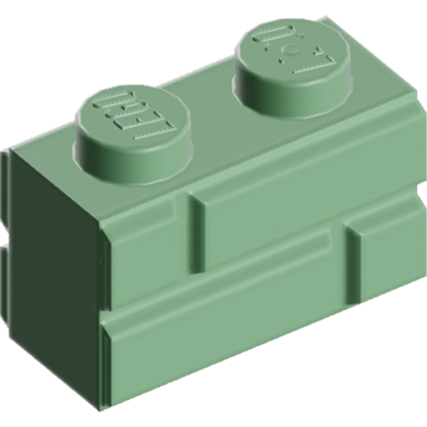 Part 98283 - Brick, Modified 1 x 2 with Masonry Profile