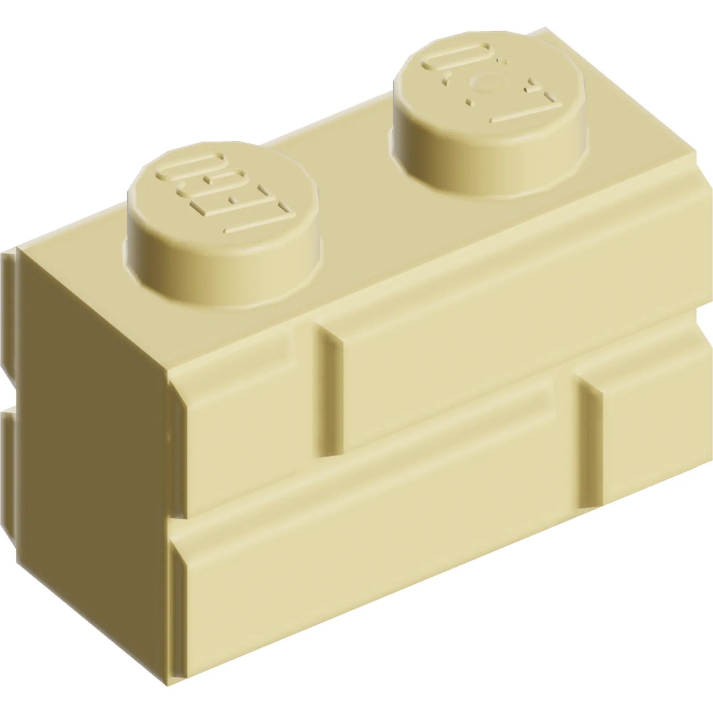 Part 98283 - Brick, Modified 1 x 2 with Masonry Profile