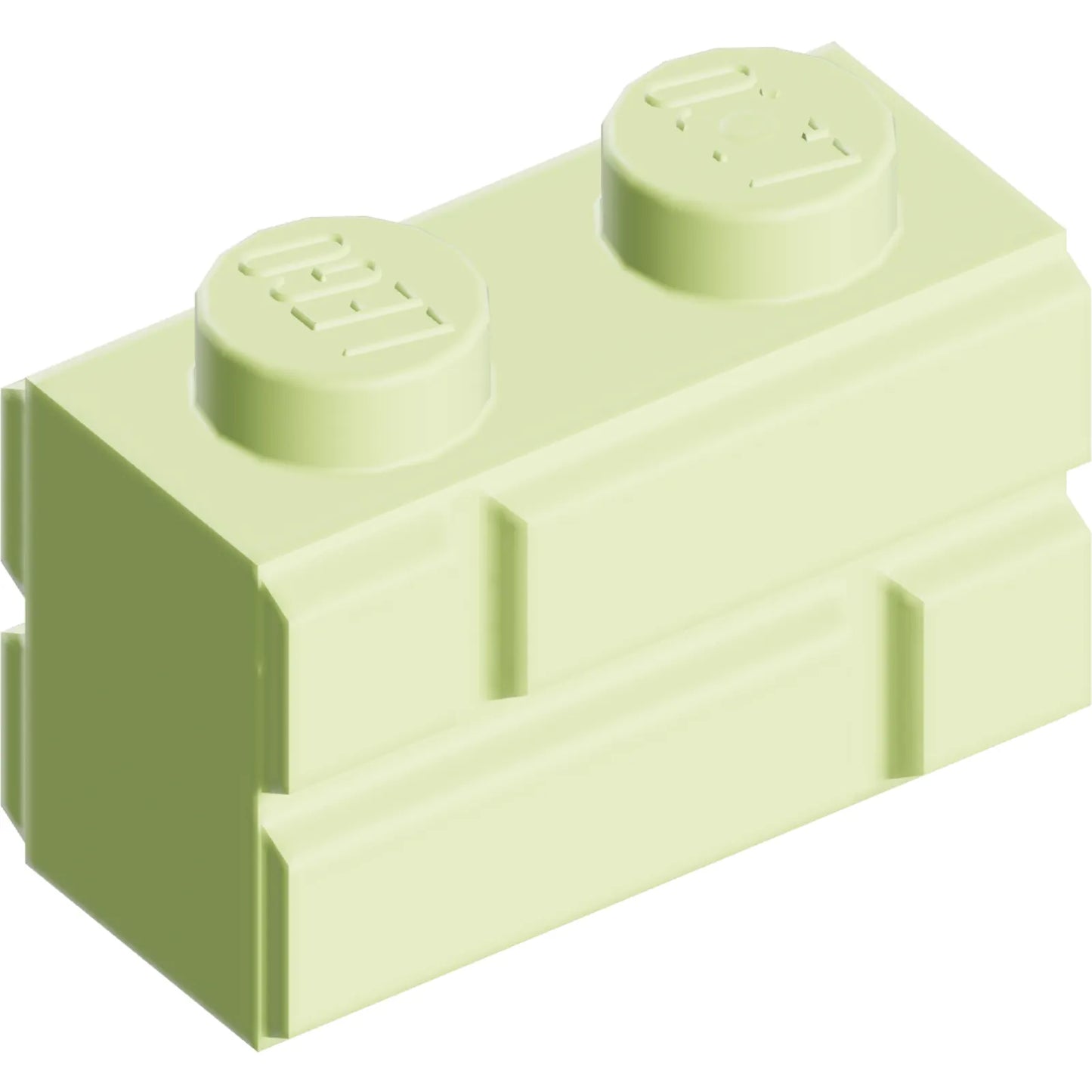 Part 98283 - Brick, Modified 1 x 2 with Masonry Profile