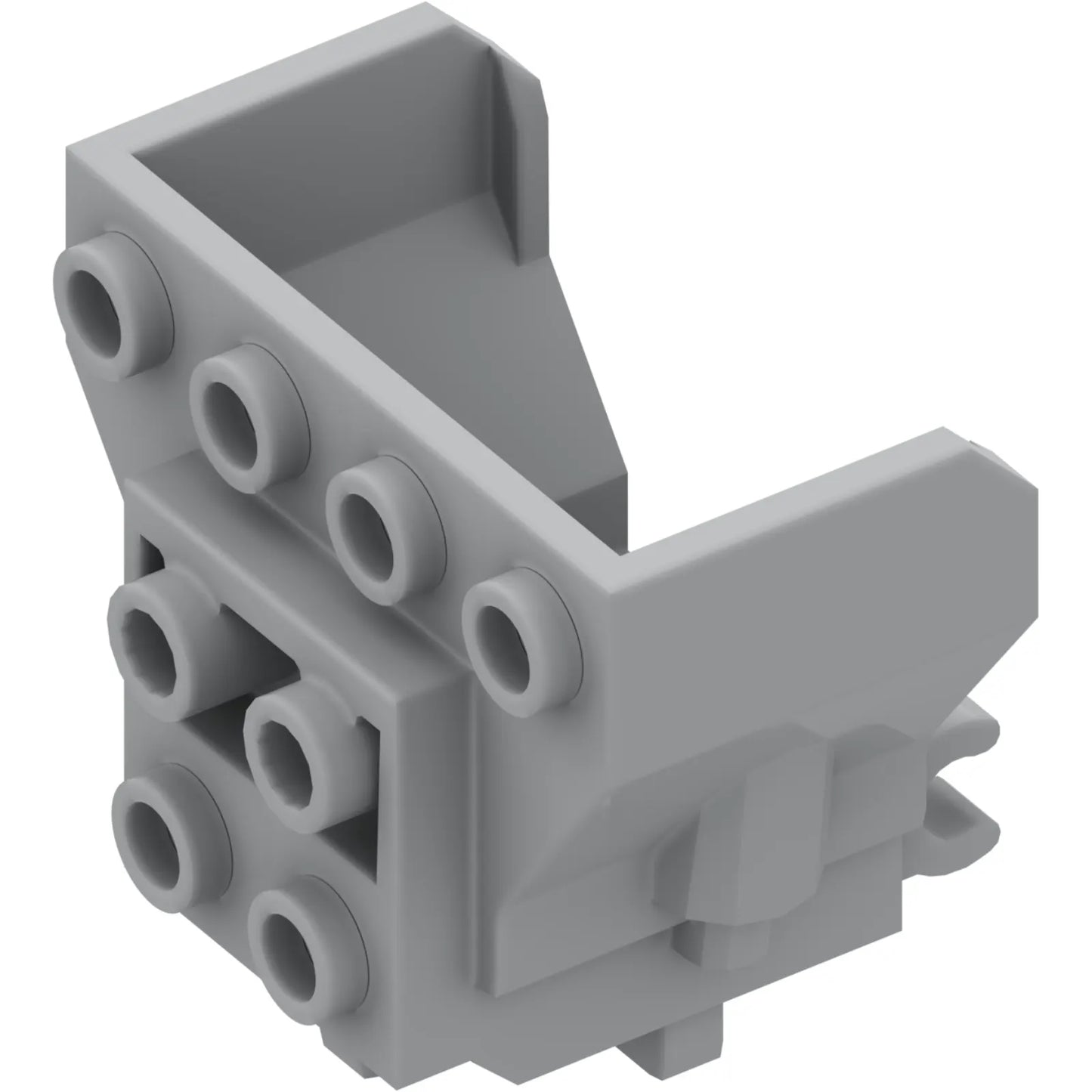 Part 98876 - Cockpit 4 x 2 x 3 with Pin Hole and 2 Clips