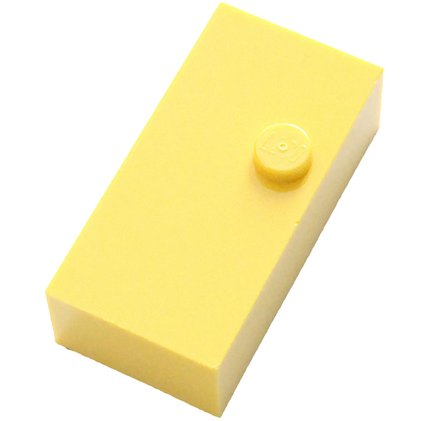 Part 65559 - Brick, Braille 2 x 4 with 1 Stud (dots-5 ⠐)