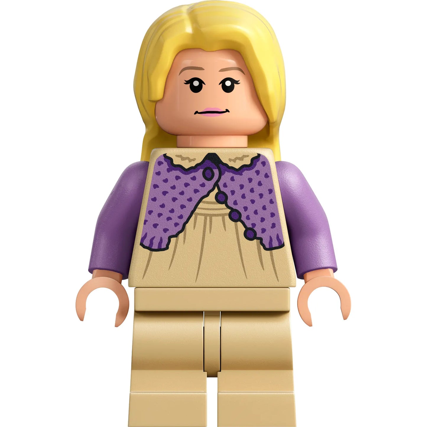 Minifig hp347 - Luna Lovegood - Tan Dress