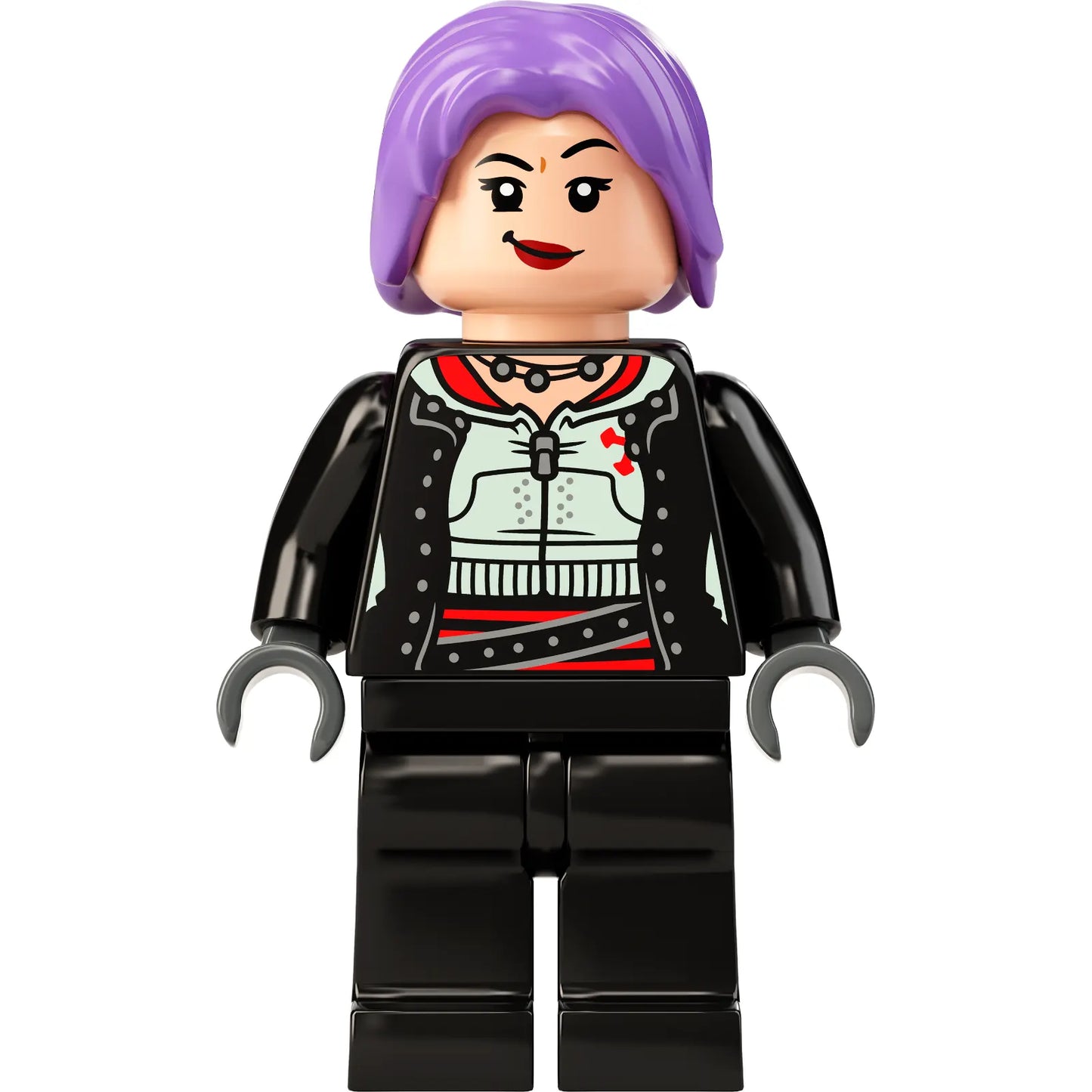 Minifig hp369 - Nymphadora Tonks - Medium Lavender Hair, Plain Legs