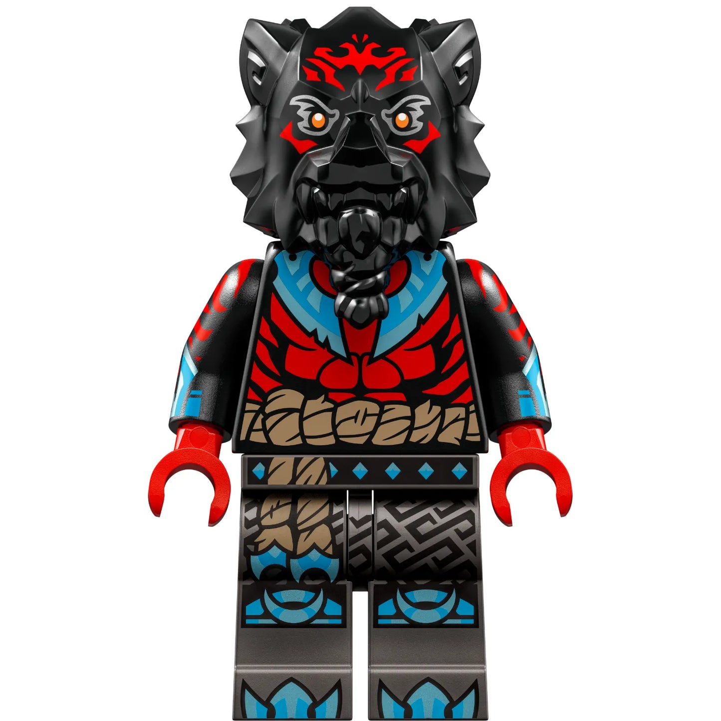 Minifig njo935 - Lord Ras - Red Markings