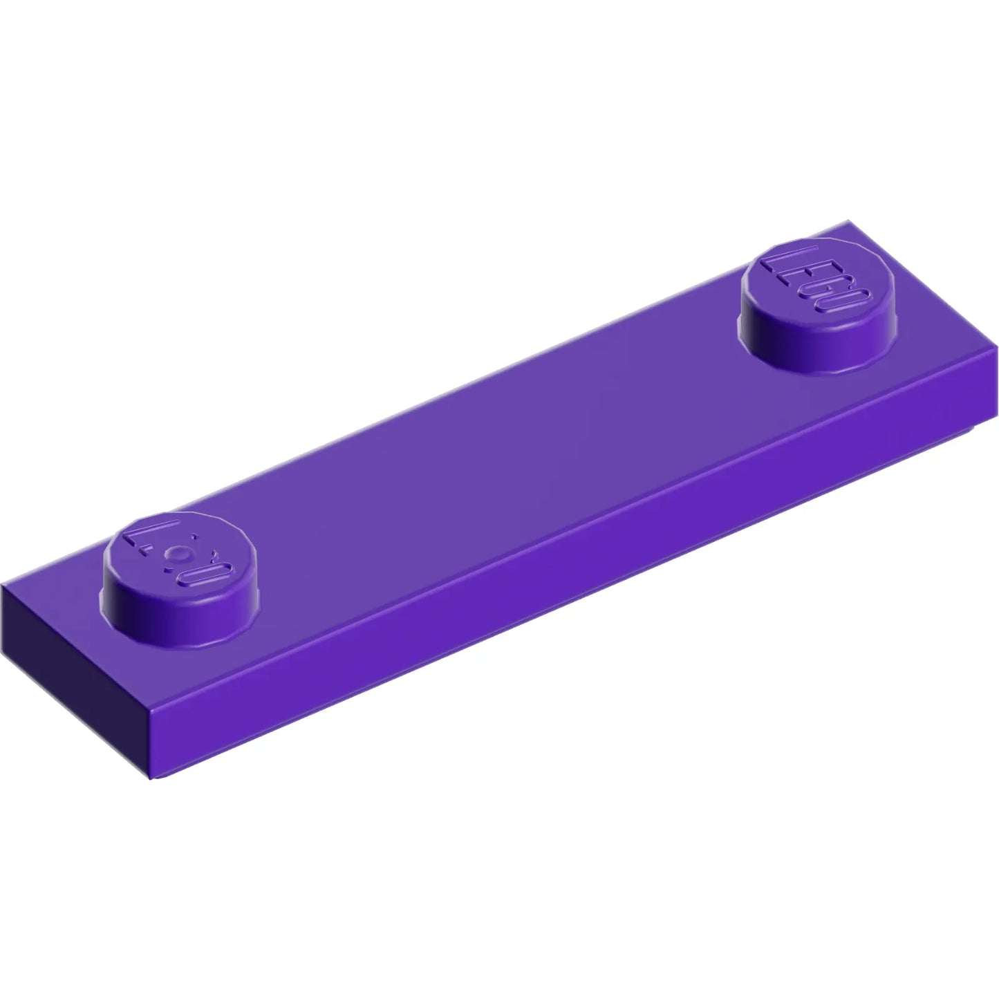 Part 41740 - Plate, Modified 1 x 4 with 2 Studs with Groove