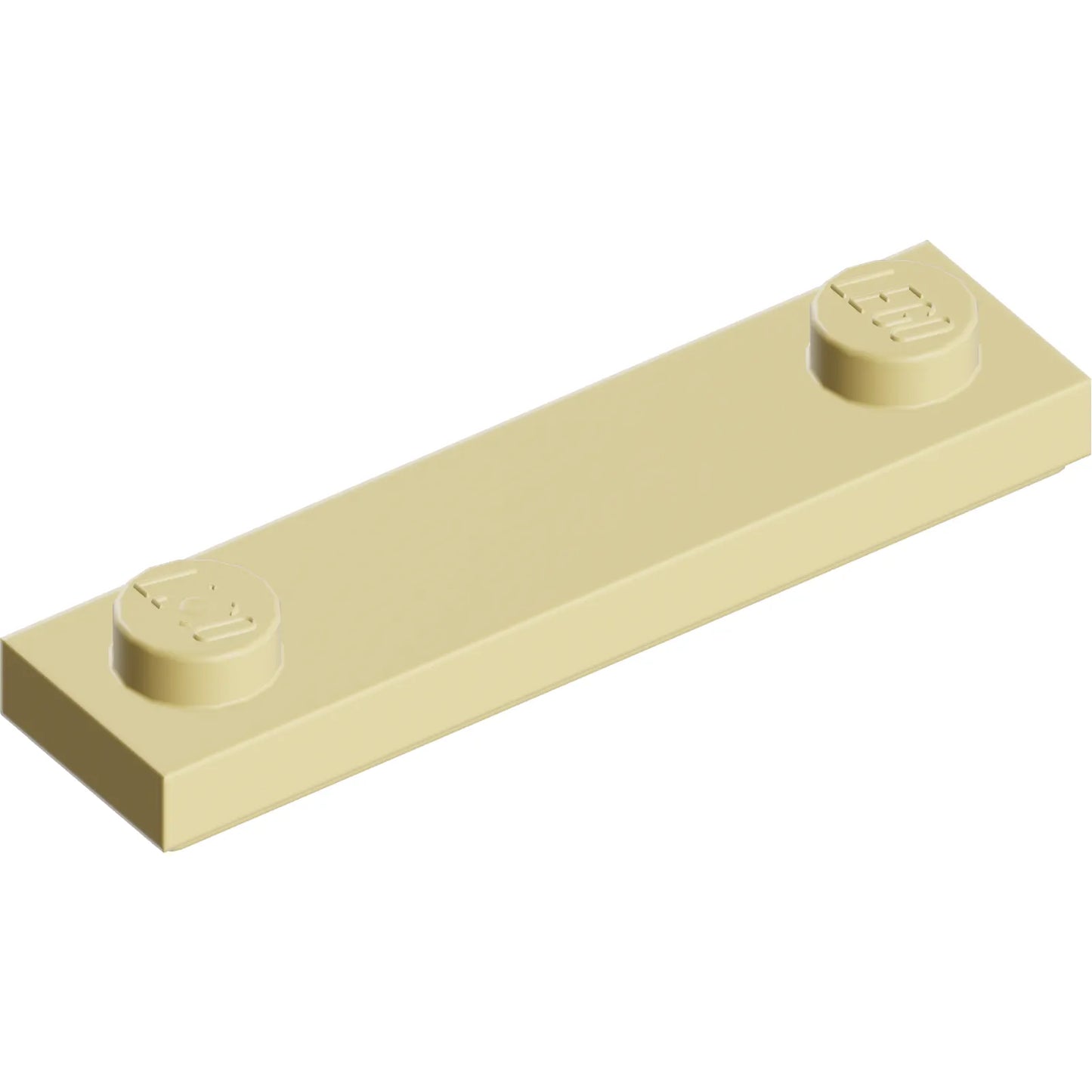 Part 41740 - Plate, Modified 1 x 4 with 2 Studs with Groove