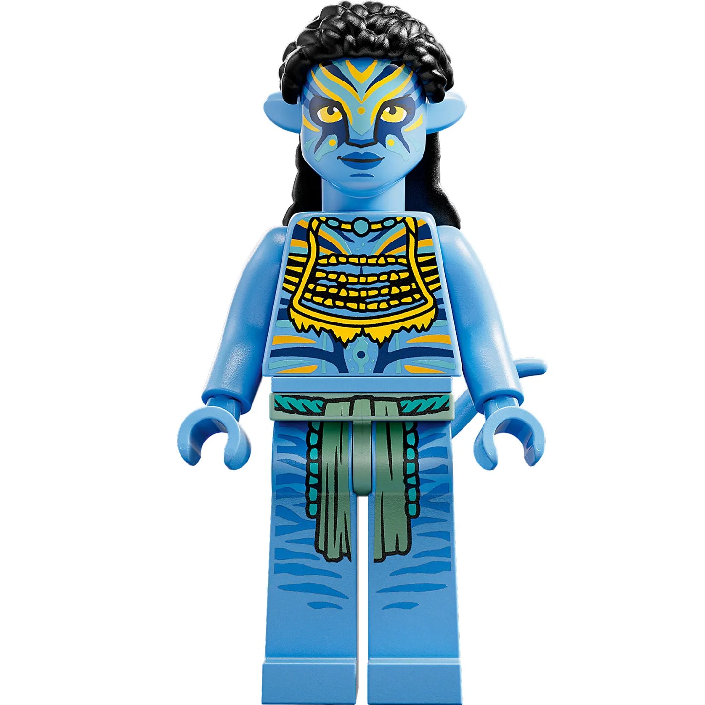 Minifig avt001 - Neytiri - Yellow Armor and War Paint
