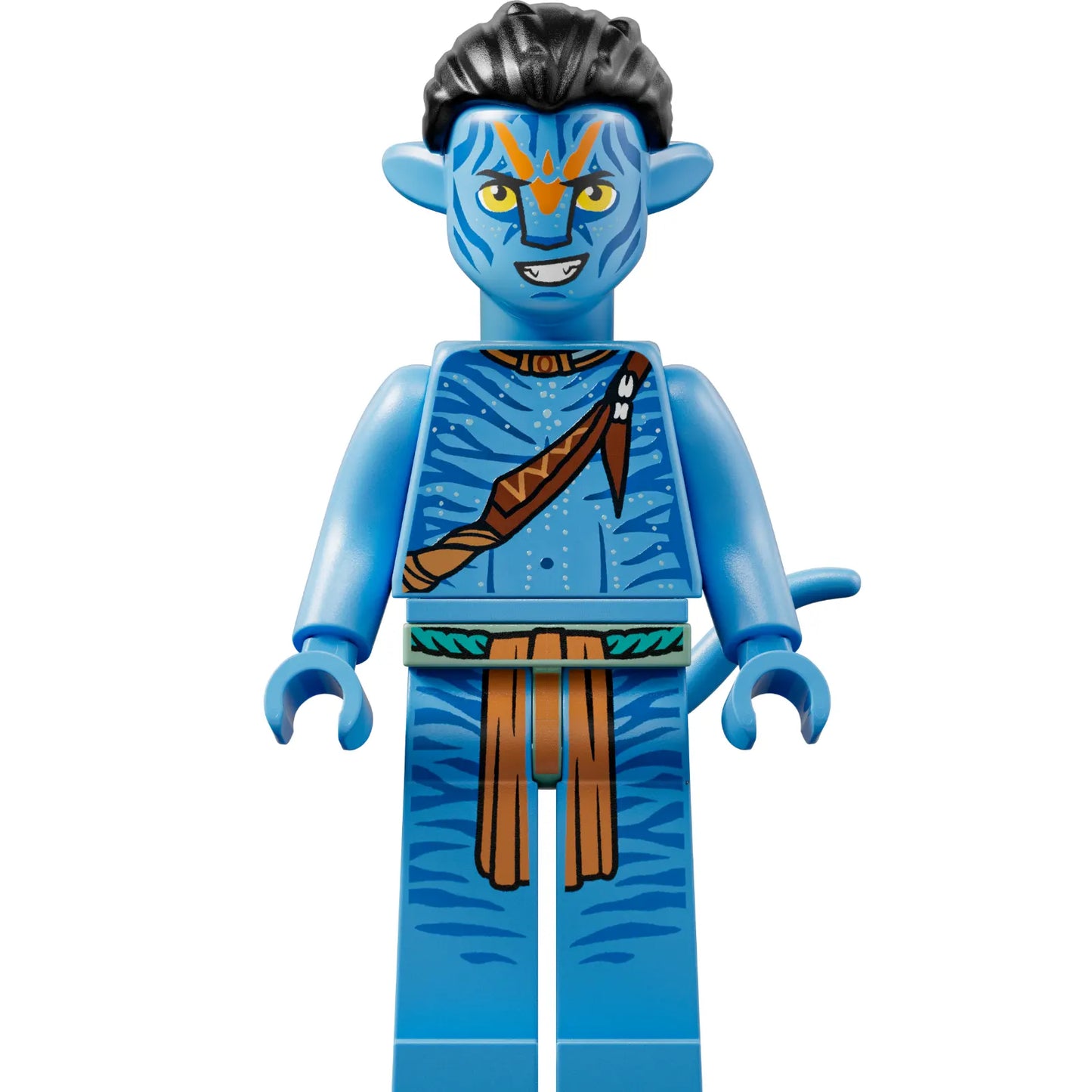 Minifig avt011 - Jake Sully - Na'vi, Shoulder Strap, Orange Face Paint