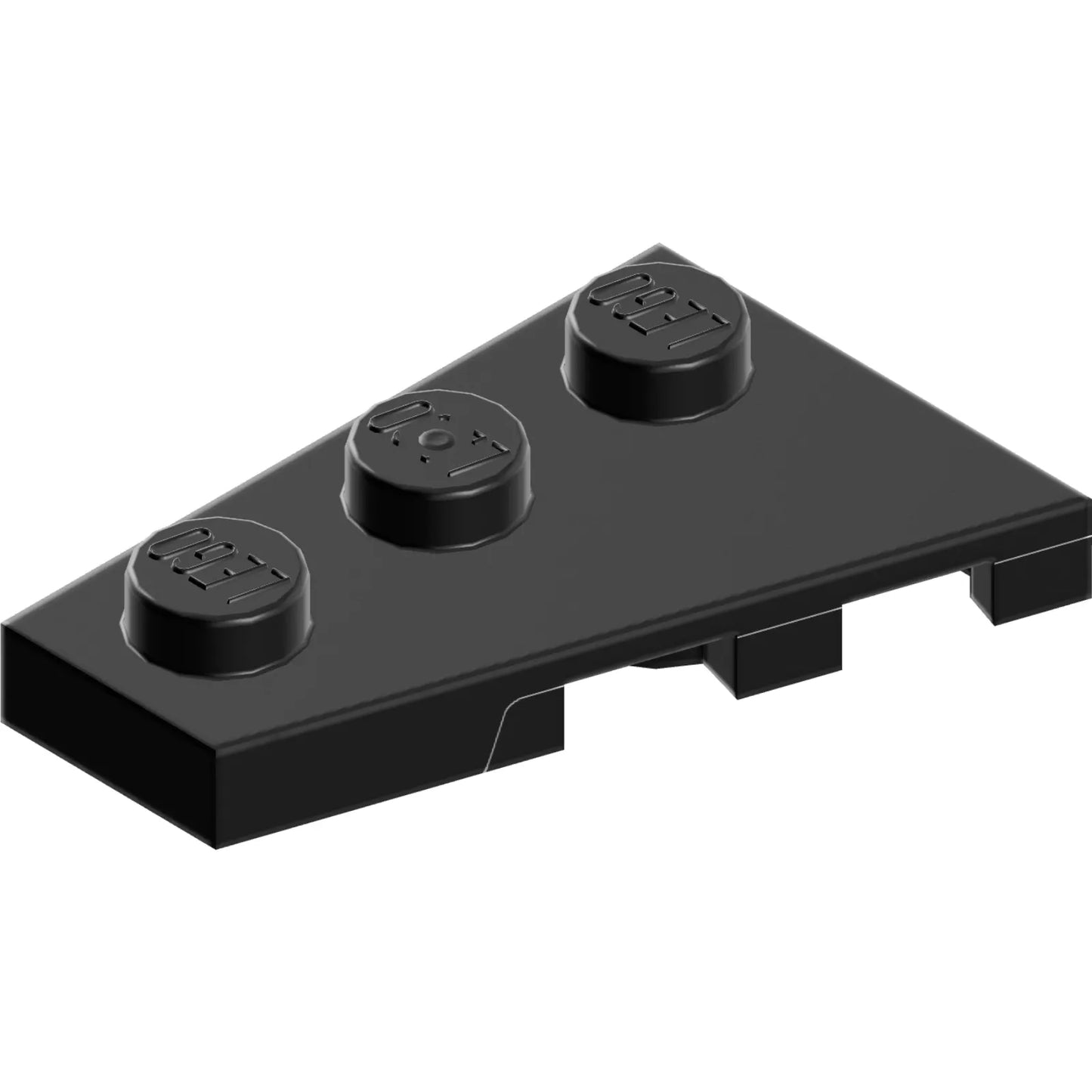 Teil 43723 - Keil, Platte 3 x 2 links