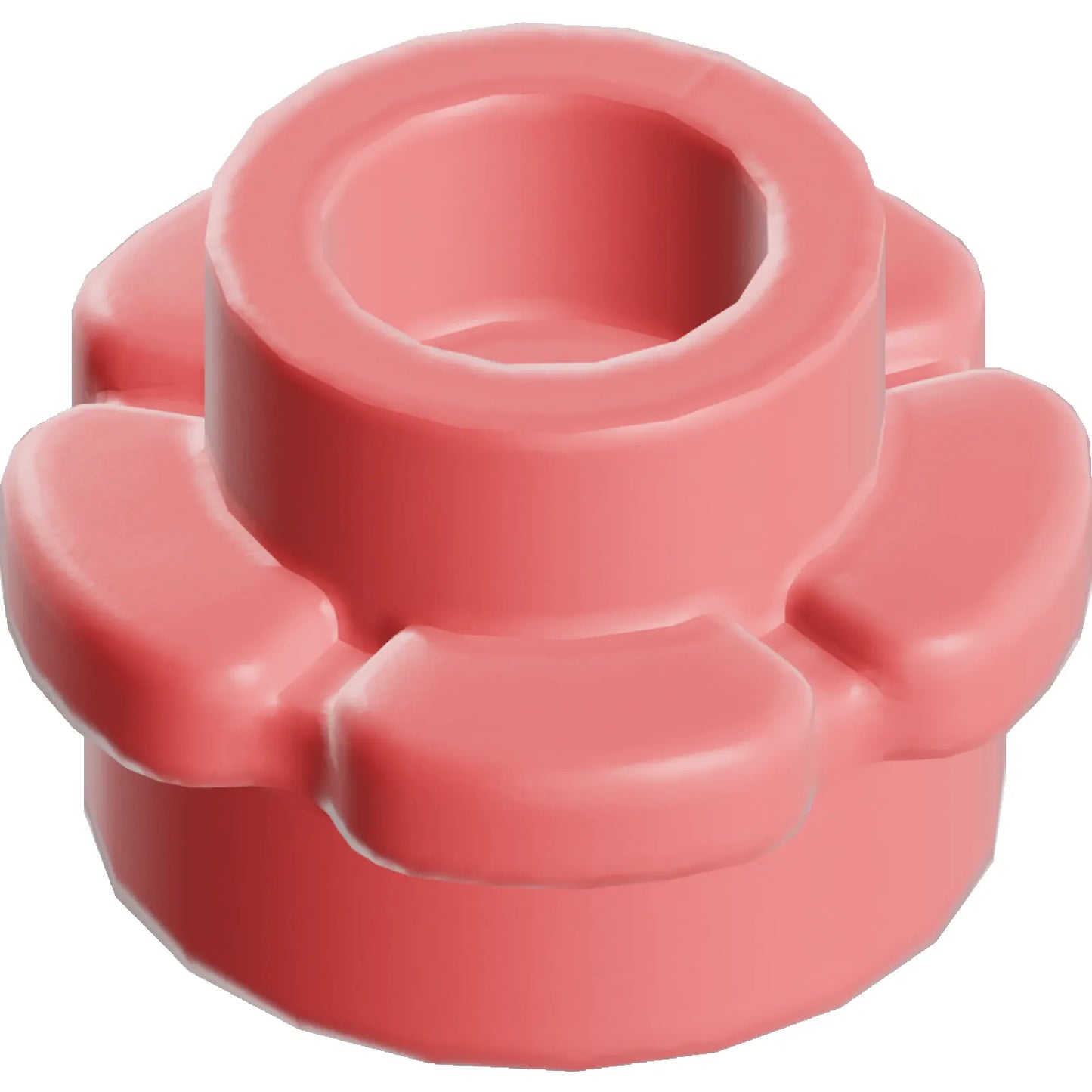 Part 24866 - Plate, Round 1 x 1 with Flower Edge (5 Petals)