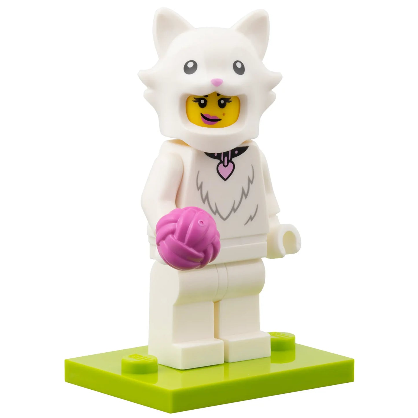 Set col28-2 - Fluffy Cat Costume Fan, Series 28 (Complete Set with Stand and Accessories)