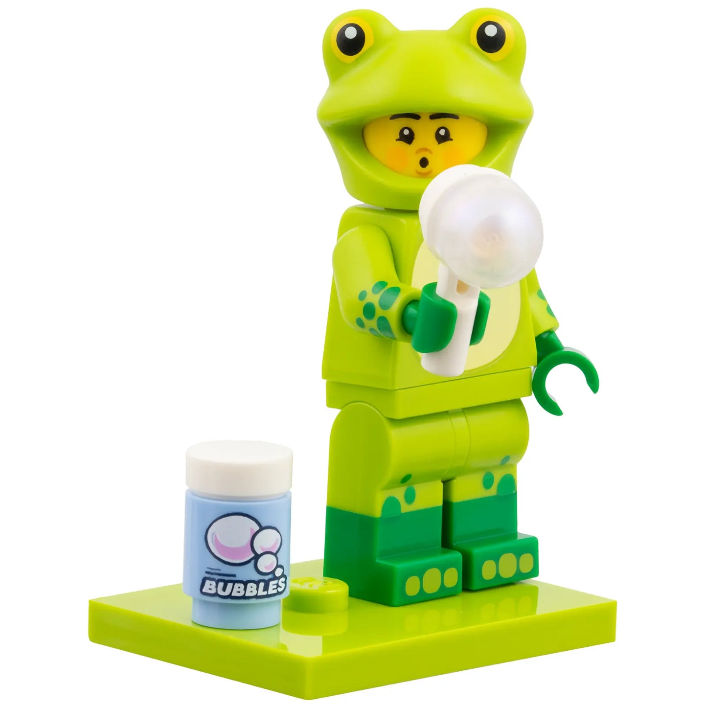 Set col28-5 - Frog Costume Fan, Series 28 (Complete Set with Stand and Accessories)
